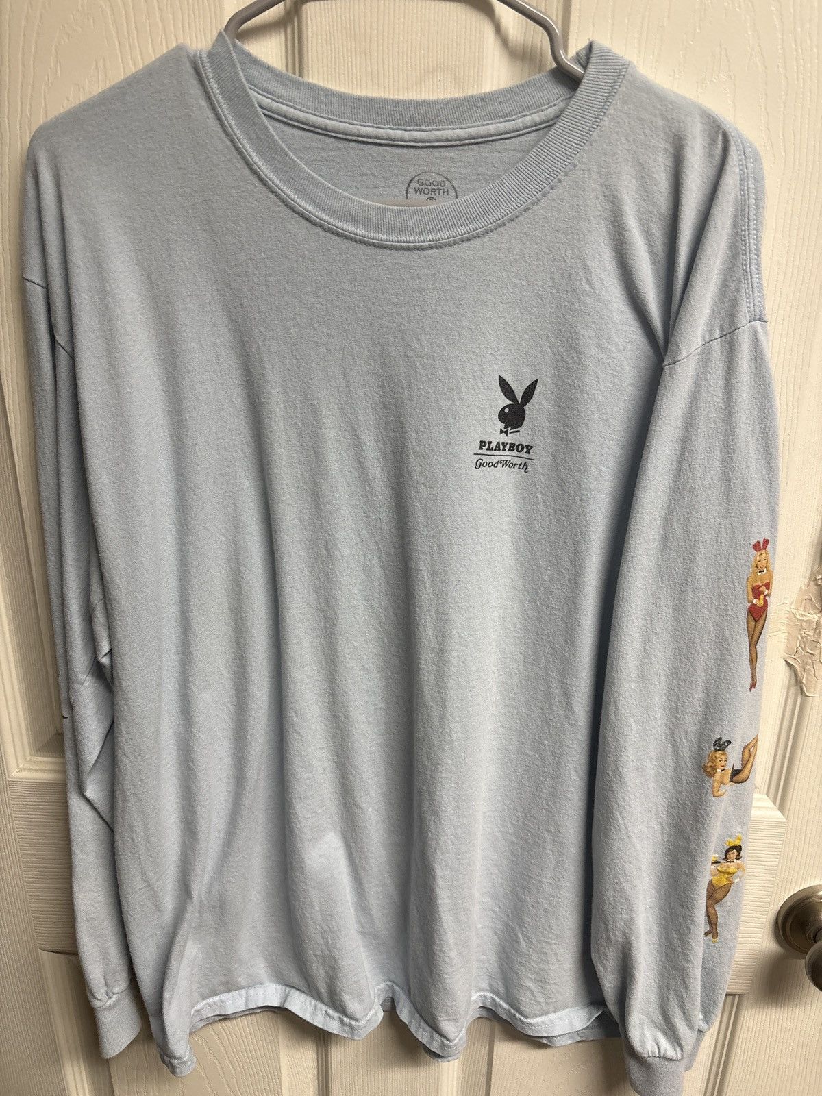 Playboy Playboy Long Sleeve T Shirt Size US M / EU 48-50 / 2 - 5 Thumbnail