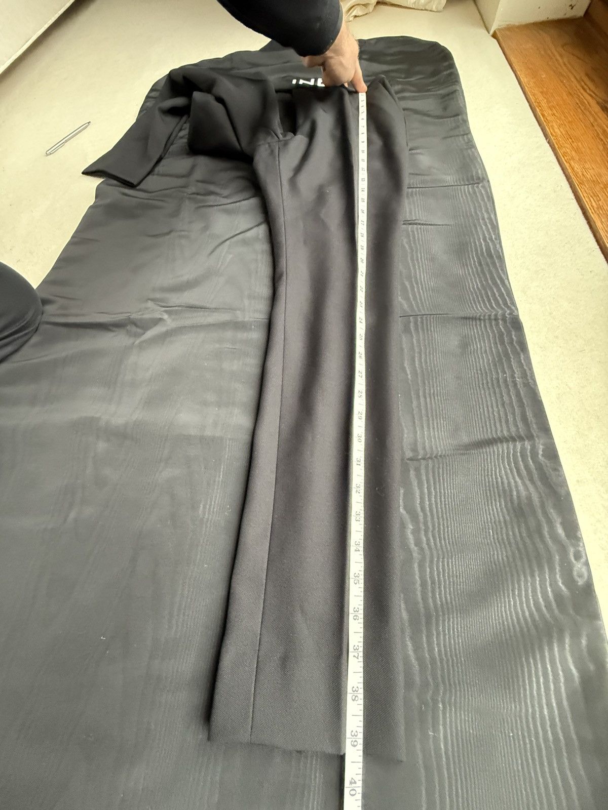 Celine FW19 Celine black 💯% wool trousers pants Hedi Slimane 28 29 Size 25" / US 0 / IT 36 - 10 Thumbnail