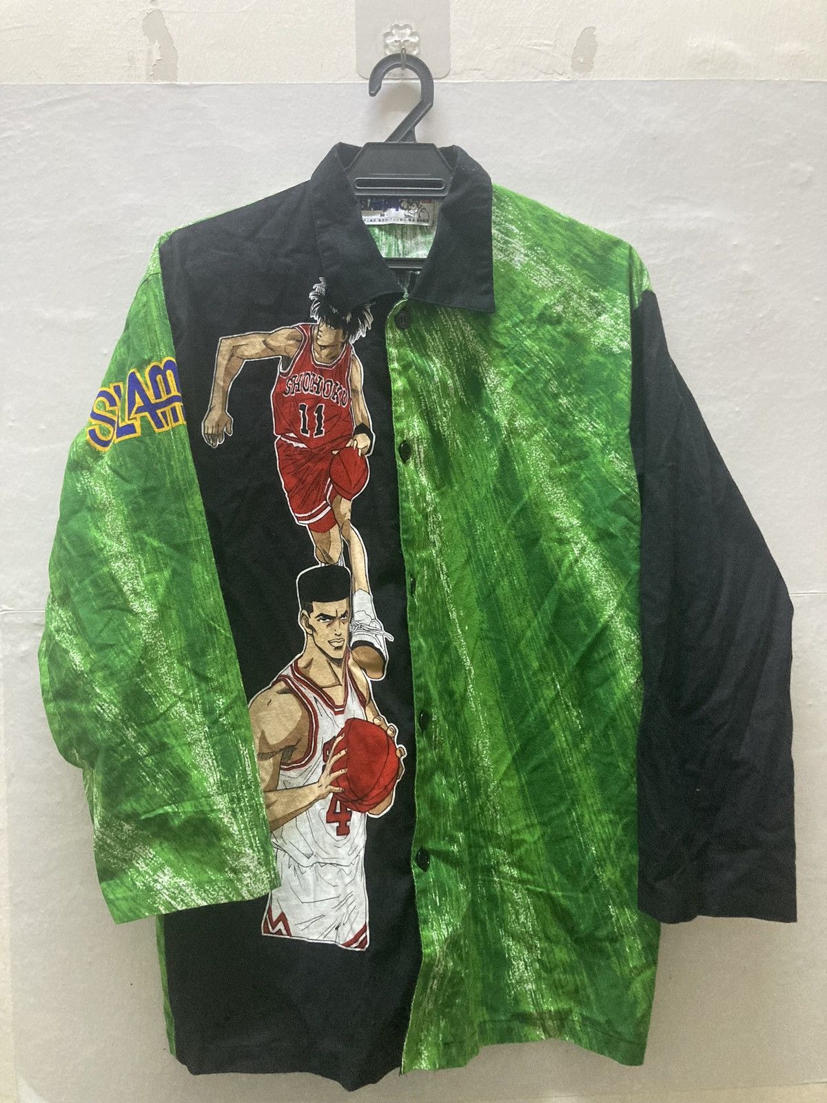Vintage Slamdunk Rare Anime Basketball Bandai Manga 90 shirt