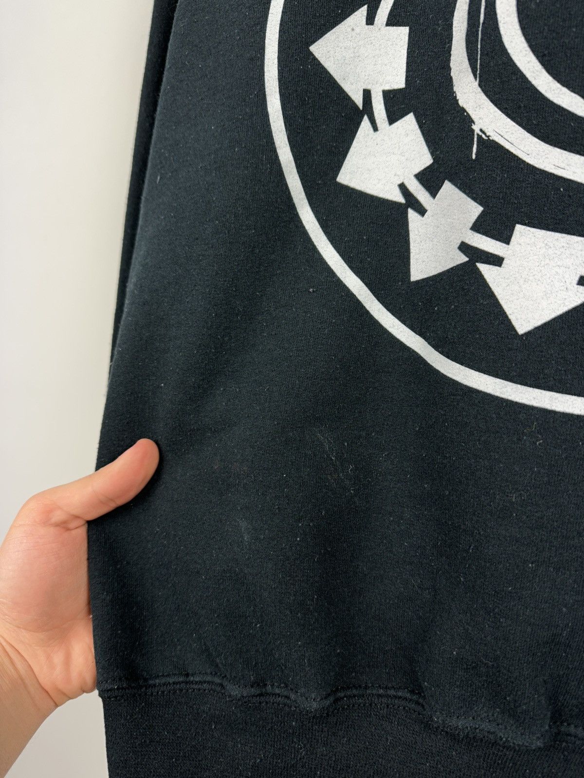 Band Tees × Vintage Vintage Y2K Blink-182 Rock Band Zip Hoodie Size US M / EU 48-50 / 2 - 6 Thumbnail