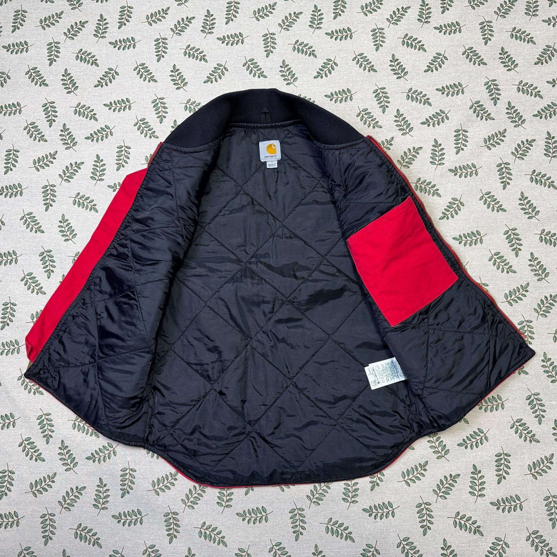 Carhartt Vintage Carhartt 101004 600 Red S Vest Size US S / EU 44-46 / 1 - 2 Thumbnail