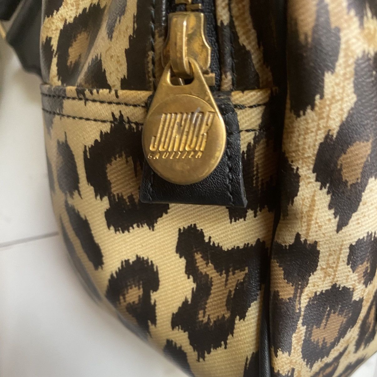 Jean Paul Gaultier JPG Leopard 2 Way Bag Size ONE SIZE - 5 Thumbnail