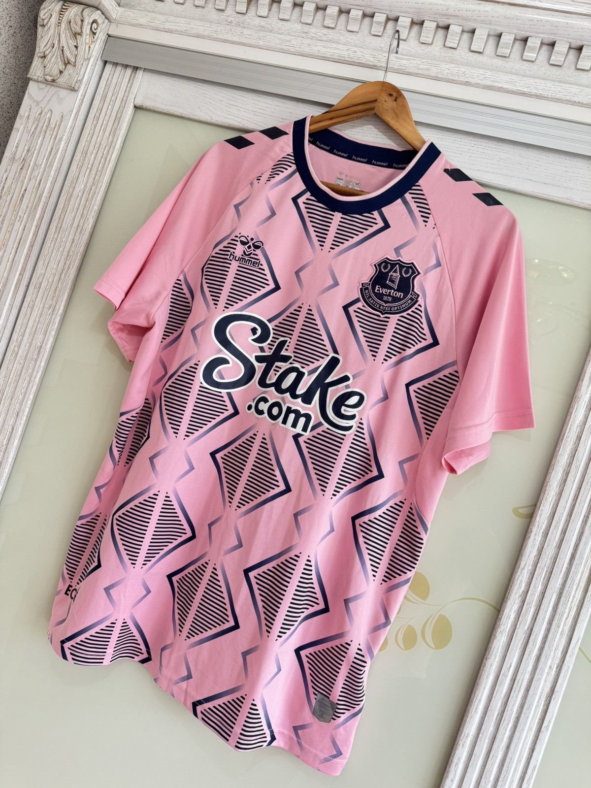 Hummel Everton 2022-2023 Away Soccer Jersey Football Kit Shirt Size US XXL / EU 58 / 5 - 3 Thumbnail
