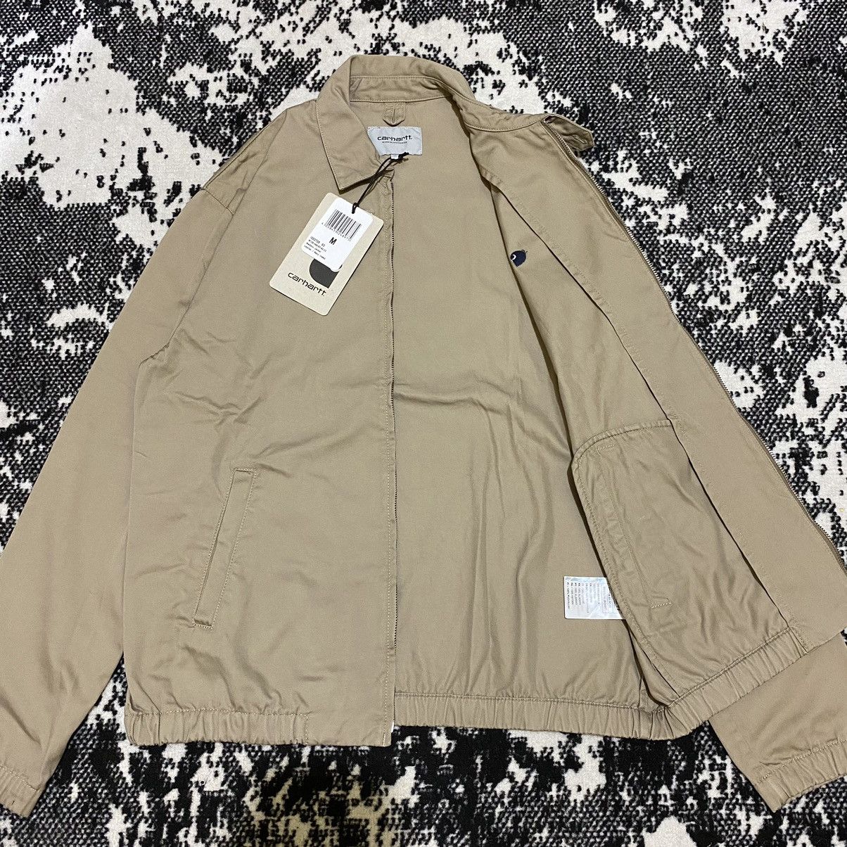 Carhartt × Carhartt Wip CARHARTT WIP MADISON JACKET LEATHER / NAVY / NAVY RINSED Size US M / EU 48-50 / 2 - 5 Thumbnail
