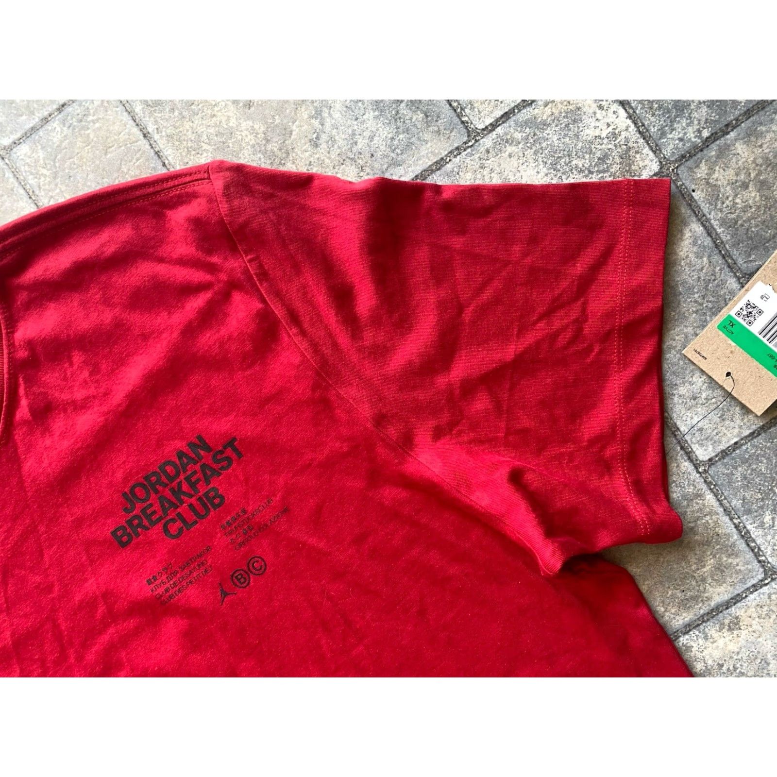 Jordan Brand Jordan T Shirt XL Red Breakfast Club NWT New Men’s Size US XL / EU 56 / 4 - 5 Thumbnail