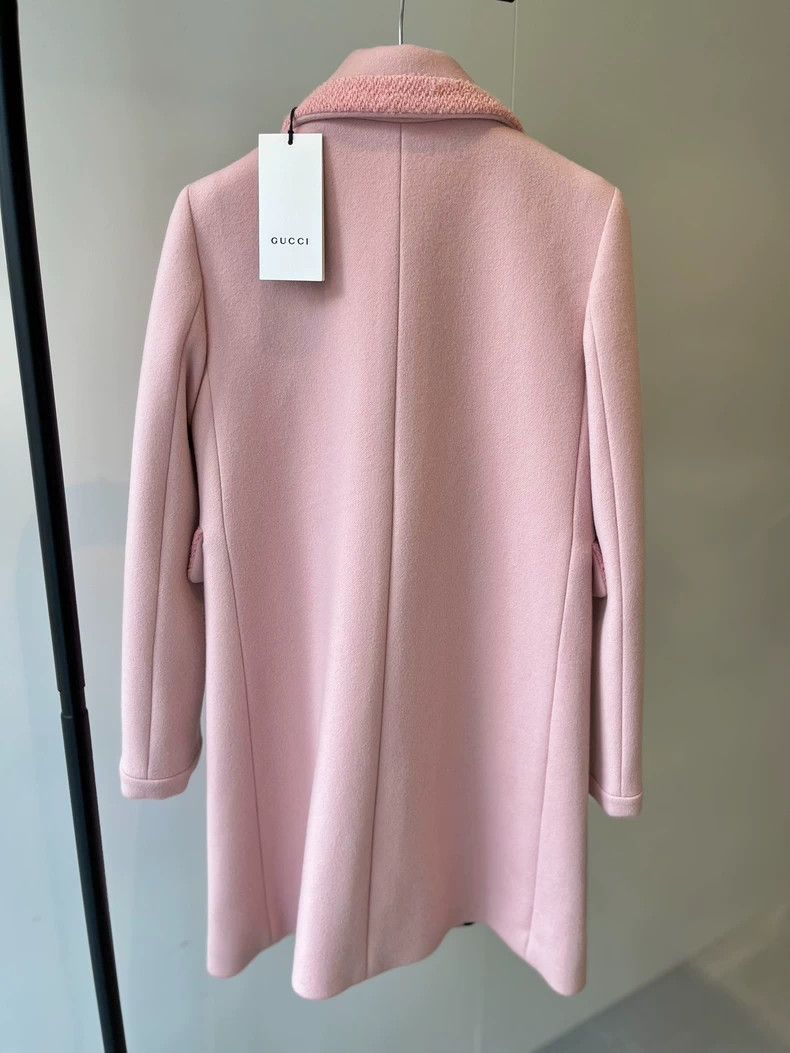 Gucci GucciPink pearl button shoulder coat 2503-Nextarrow Size XXS / US 00 / IT 34 - 5 Thumbnail