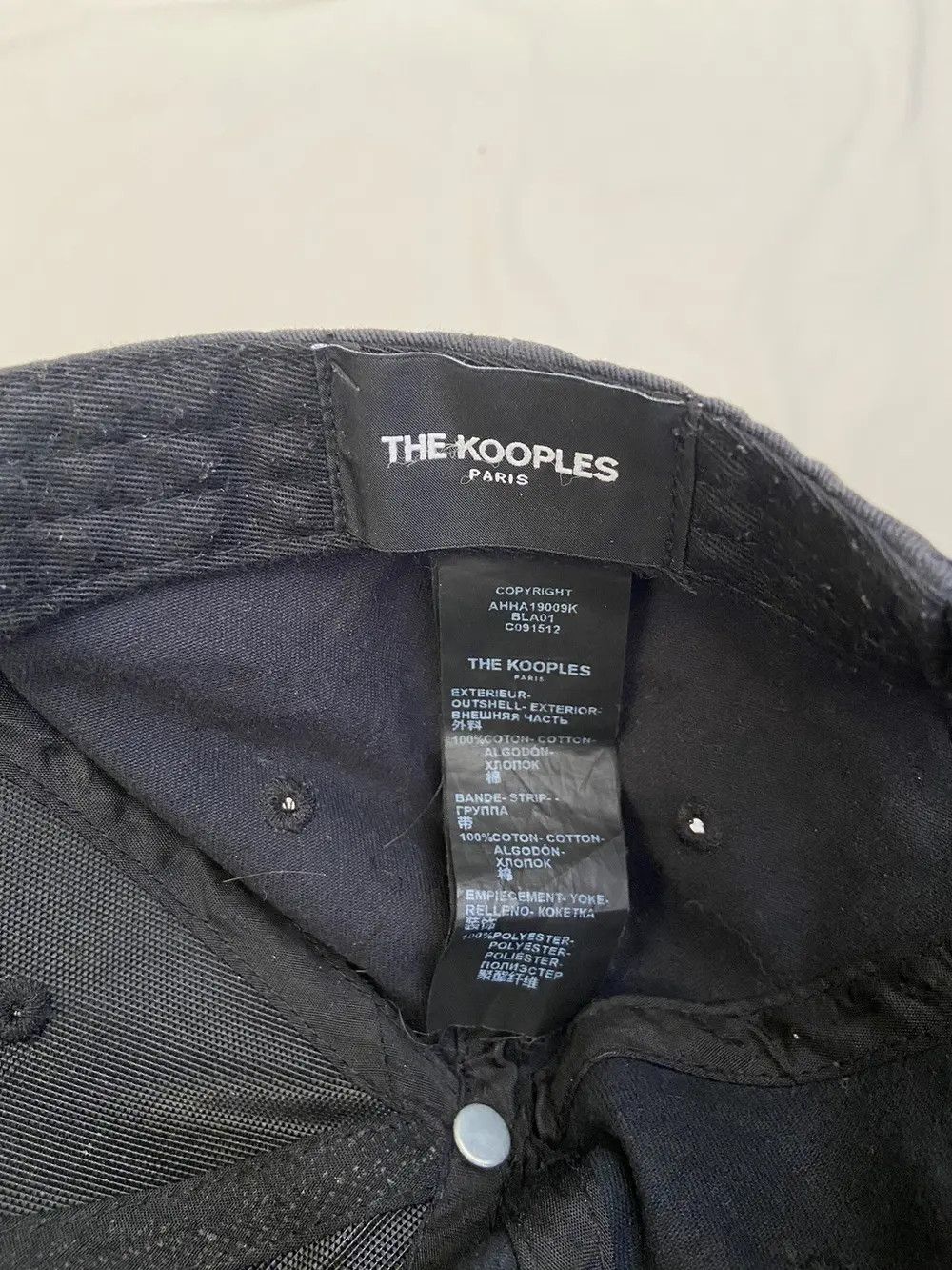 The Kooples VINTAGE Y2K THE KOOPLES FADED DISTRESSED CAP HAT JAPANESE Size ONE SIZE - 12 Thumbnail