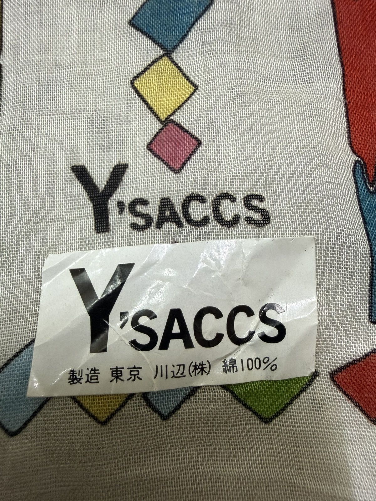 Yohji Yamamoto Vintage Y’saccs Yohji Yamamoto Handkerchief/PocketSquares Size ONE SIZE - 9 Thumbnail