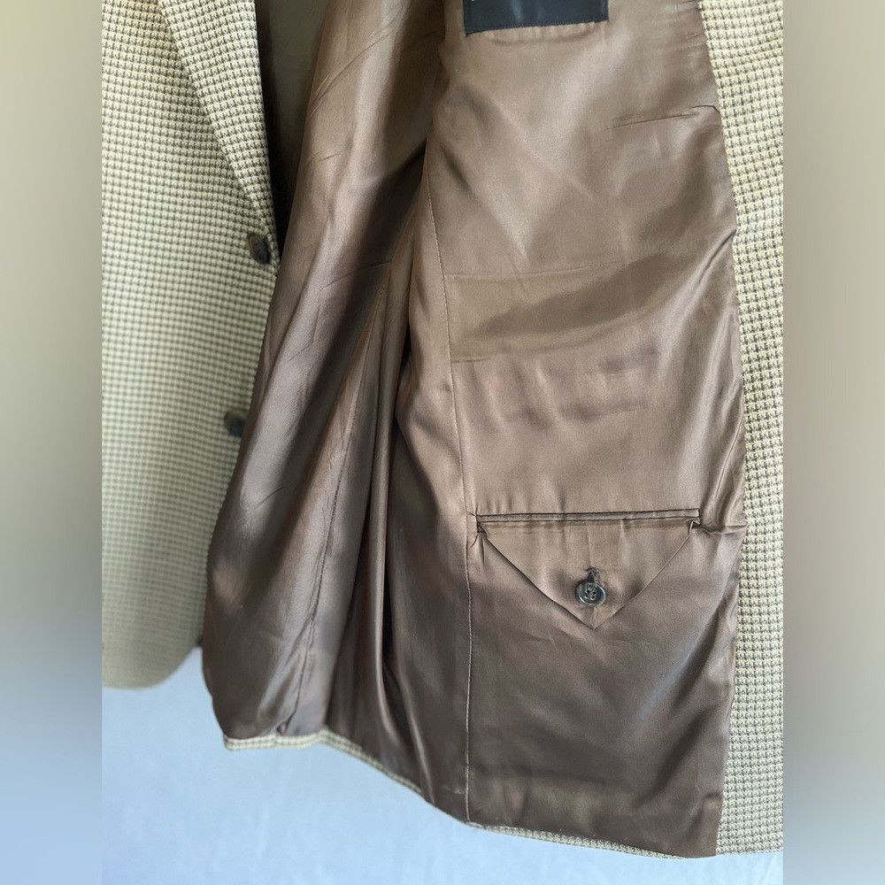 Burberry Vintage Burberrys for Saks Fifth Avenue Wool Blazer Jacket Size 40R - 5 Thumbnail