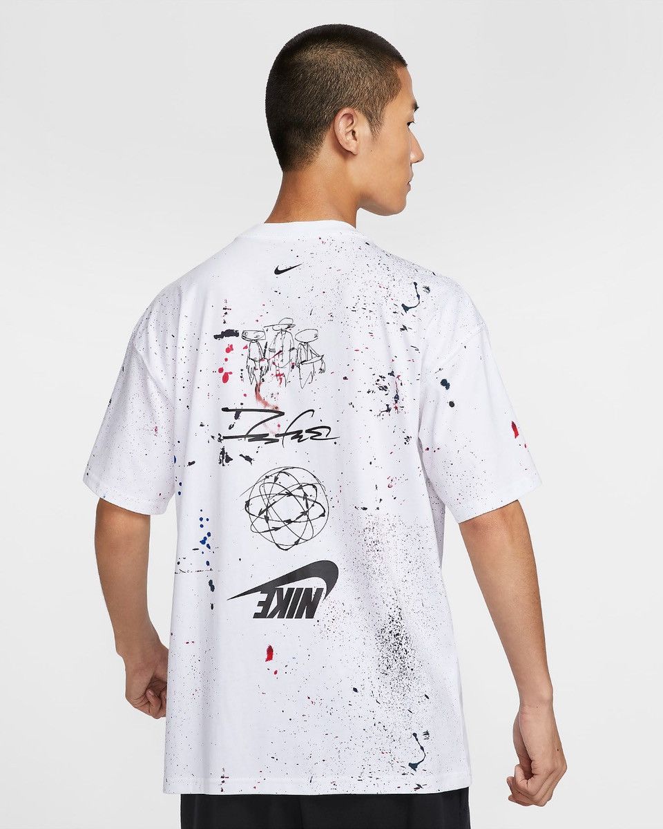 Futura × Nike 🇺🇸 Nike Futura Max 90 Breaking T-Shirt Y2K Art Rare Retro Size US M / EU 48-50 / 2 - 3 Thumbnail