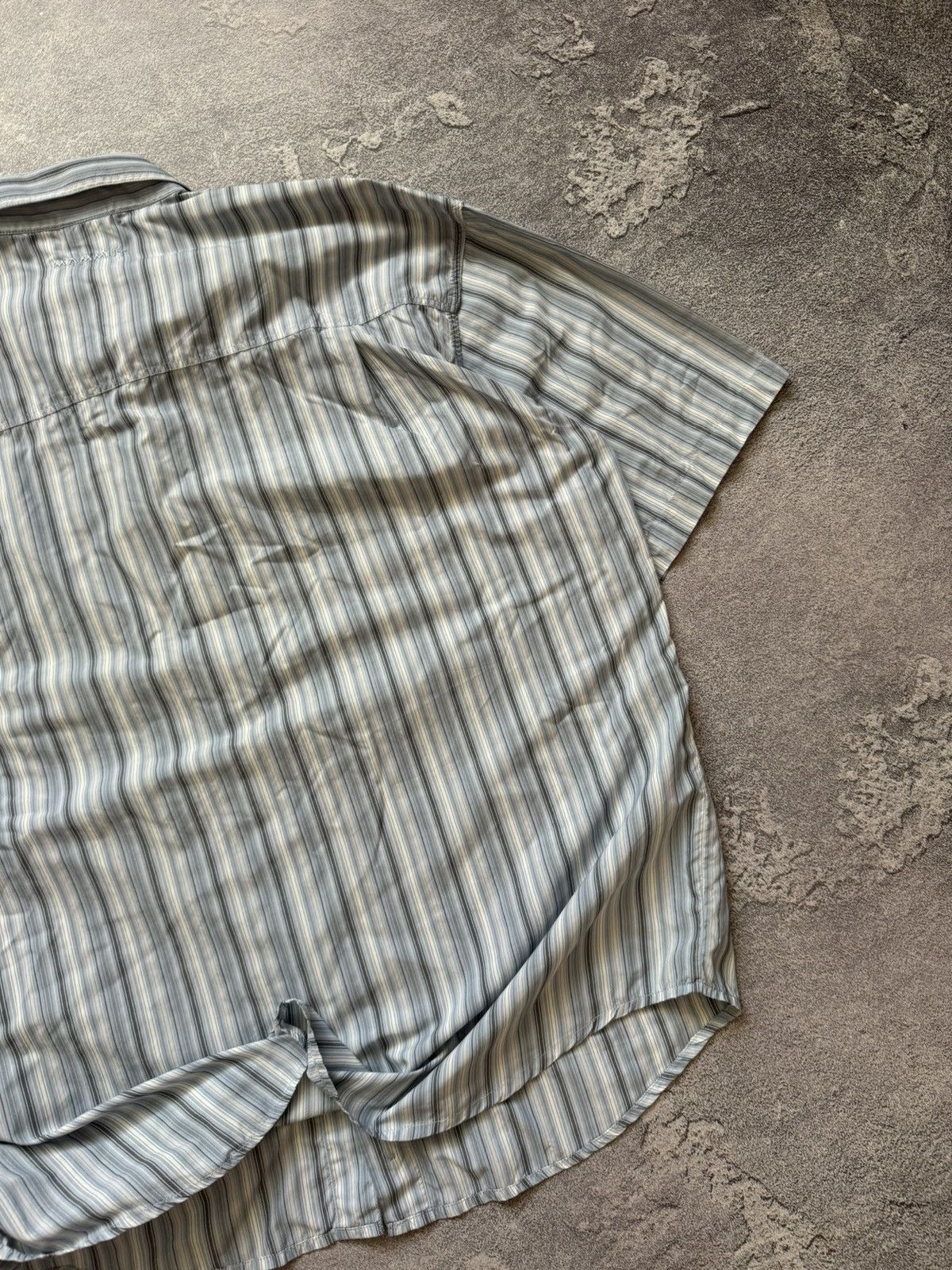 Mammut Mammut XL striped button up shirt polo tee T-shirt outdoor Size US XL / EU 56 / 4 - 11 Thumbnail
