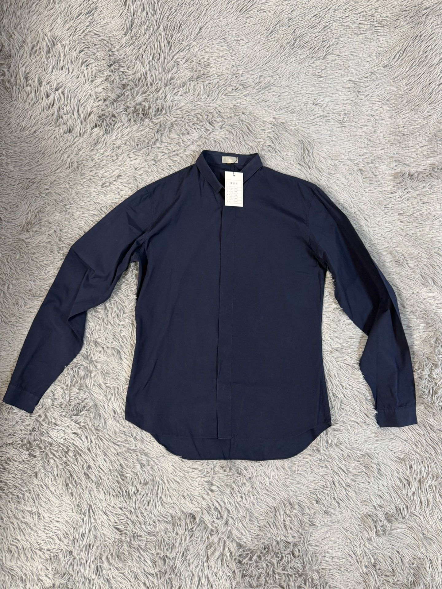 Dior Dior Blue Shirt xxs Men Size US XXS / EU 40 - 1 Thumbnail