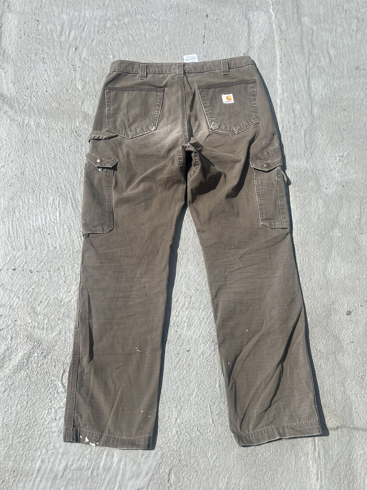 Carhartt Carhartt Distressed Cargo Double Knee Pants Size US 33 - 2 Thumbnail