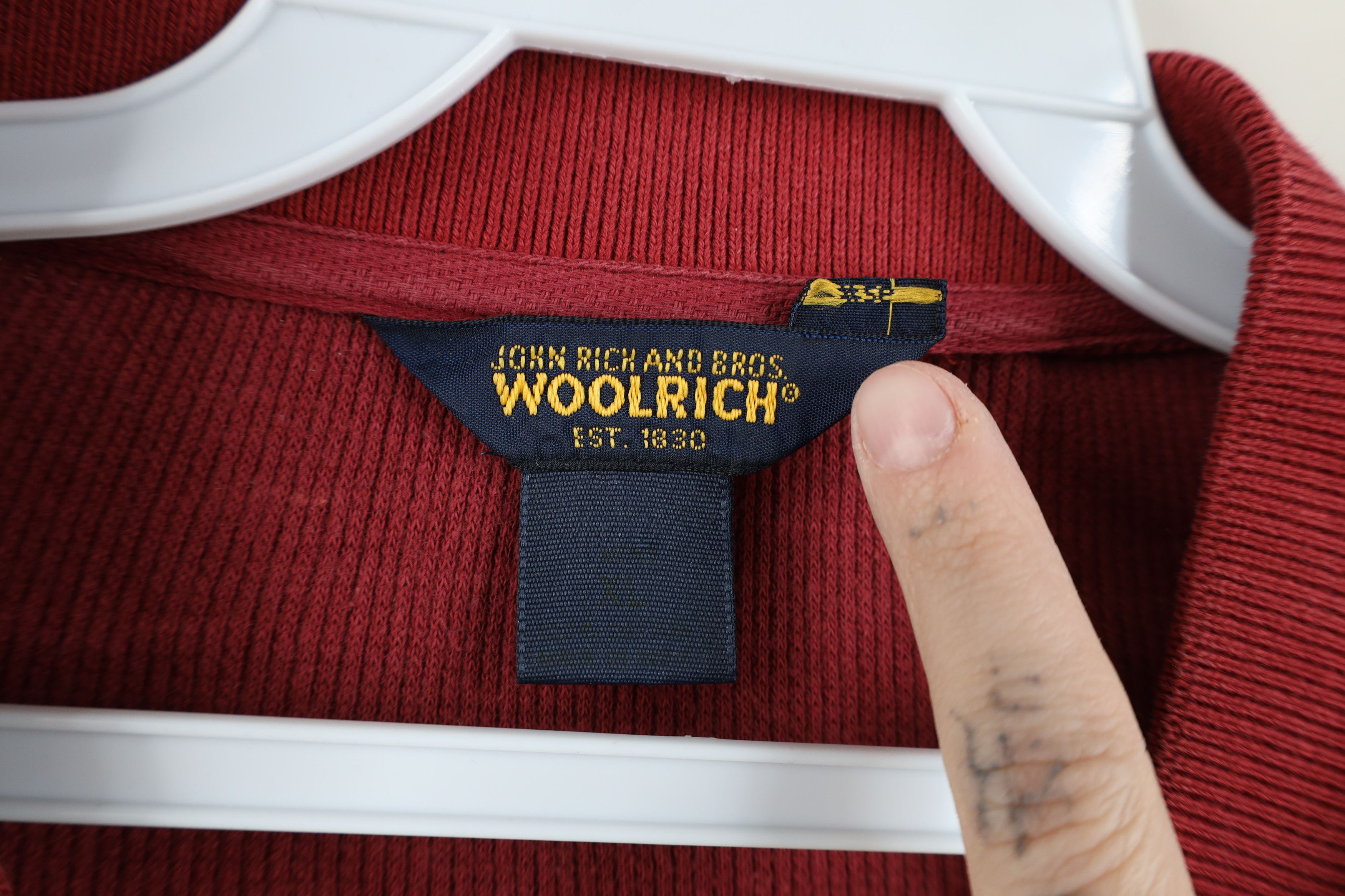 Woolrich Woolen Mills Vintage 90s Woolrich Thermal Waffle Knit Long Sleeve T-Shirt Size US XXL / EU 58 / 5 - 4 Thumbnail