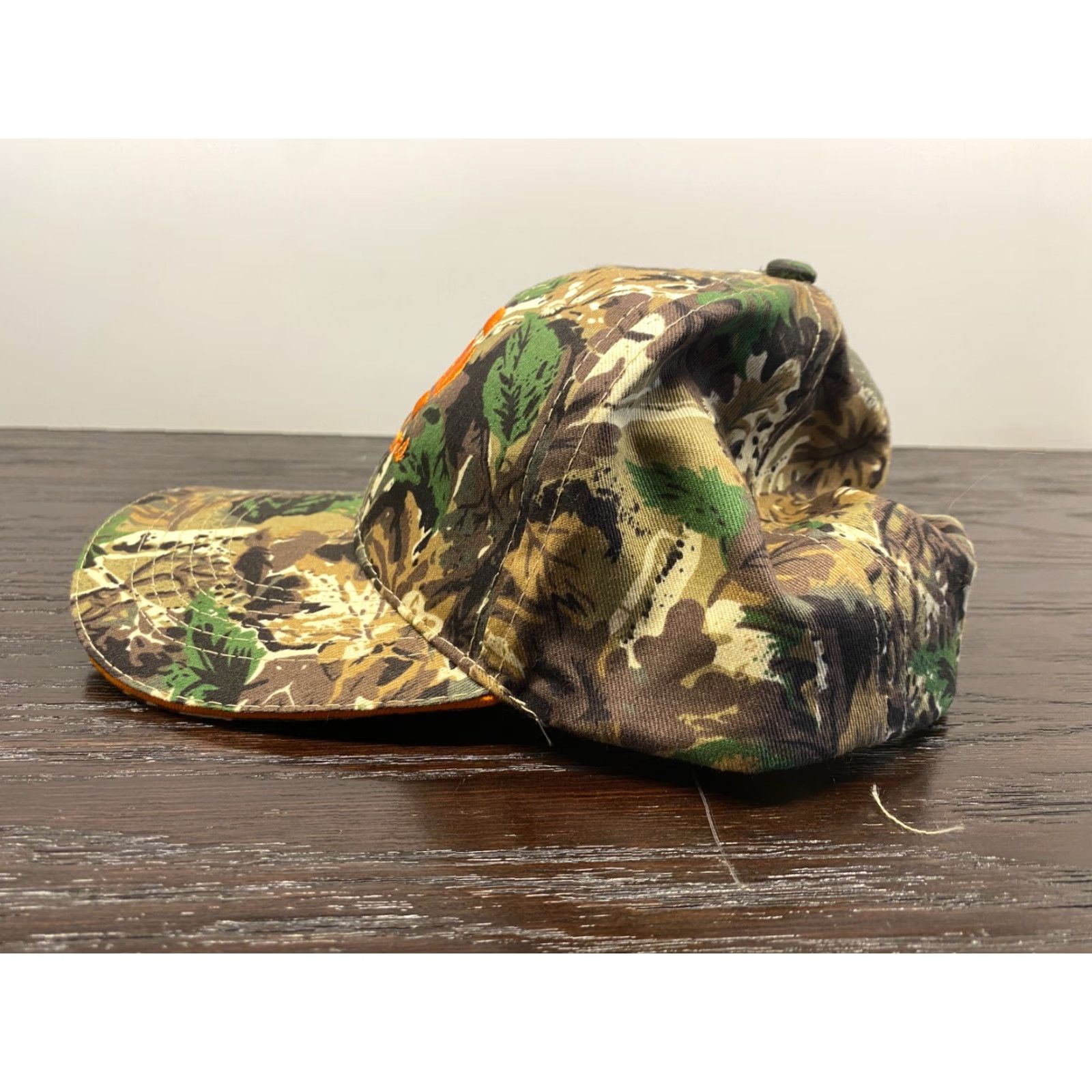 Vintage VINTAGE Napa Auto Outdoors Hat Baseball Cap Adult One Size Brown Camo Embroidered Logo Adjustable Size ONE SIZE - 4 Thumbnail