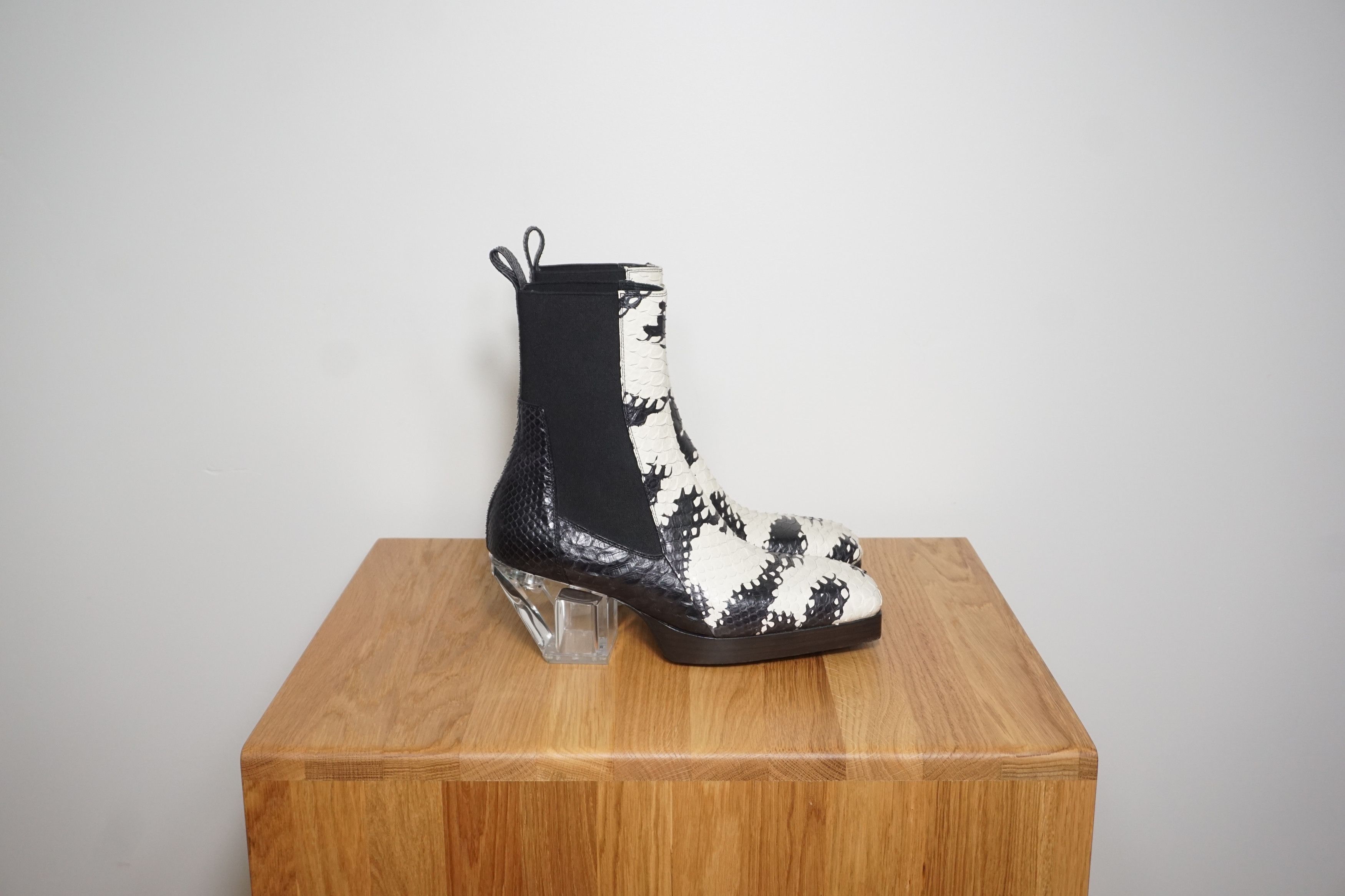 Rick Owens Python SS22 Fogachine Heeled Sliver Size US 8 / IT 38 - 6 Thumbnail