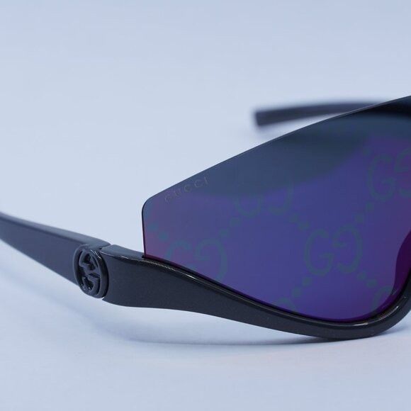 Gucci 🕶️ New Gucci GG1650S 009 Sunglasses - Metallic Ruthenium Size ONE SIZE - 8 Thumbnail