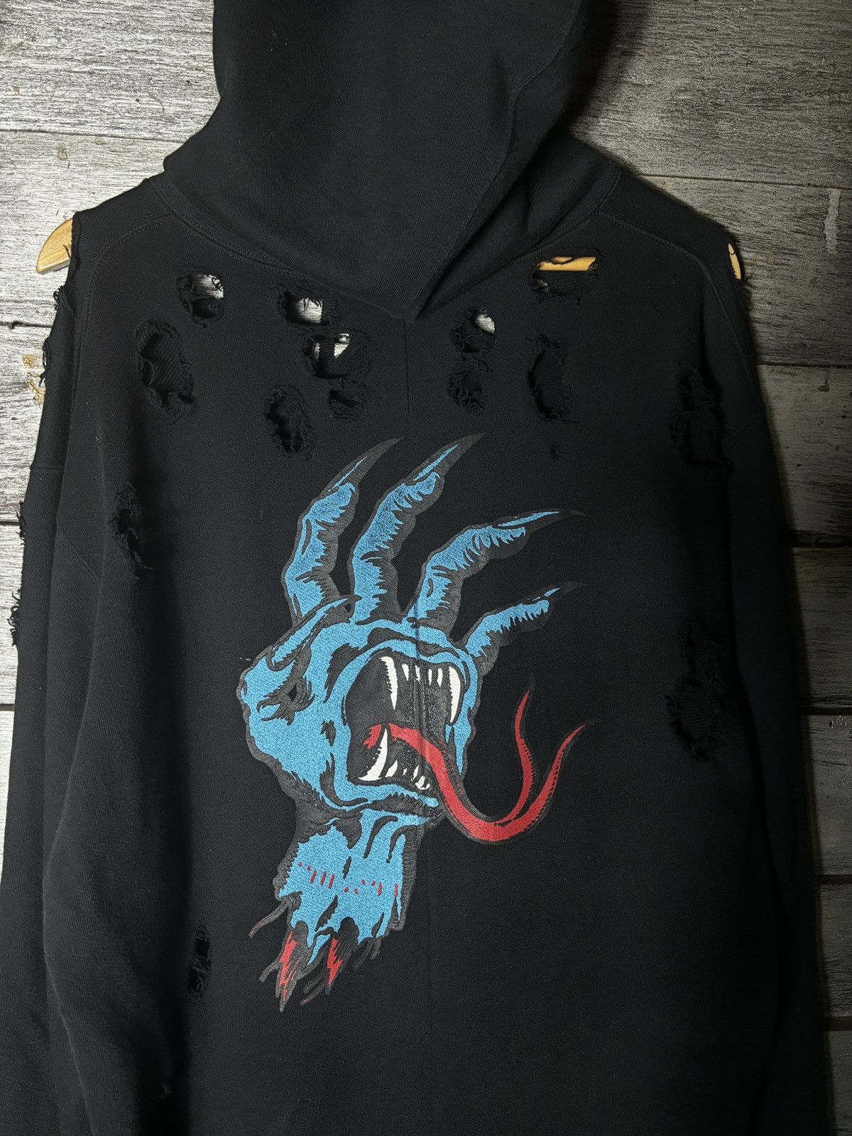 Ben Taverniti Unravel Project Ben Taverniti Unravel Project Oversize Distressed Hoodie Size US M / EU 48-50 / 2 - 4 Thumbnail