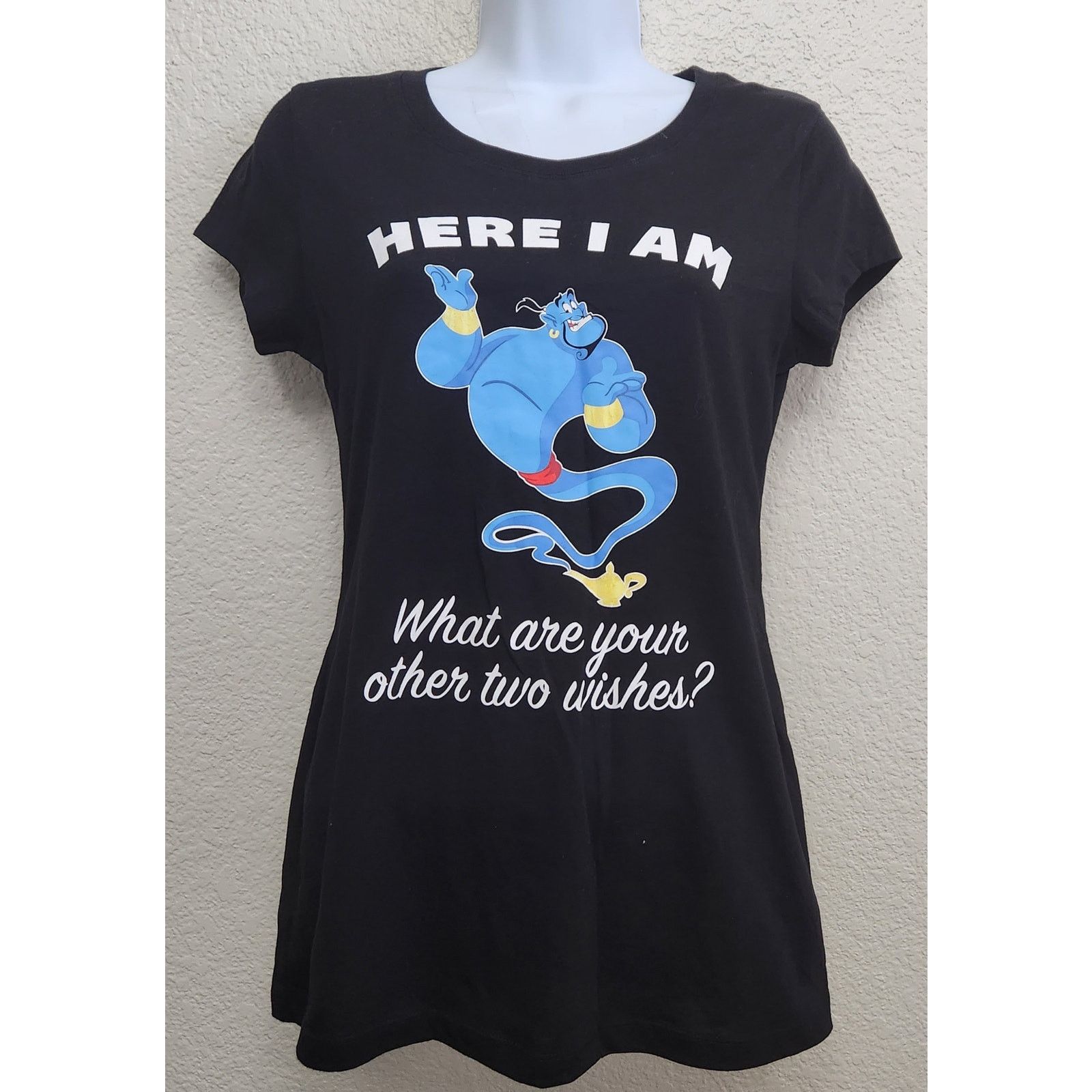 Other Disney Genie Here I Am What Are Your Two Wishes? Shirt 7 9 Size M / US 6-8 / IT 42-44 - 1 Thumbnail