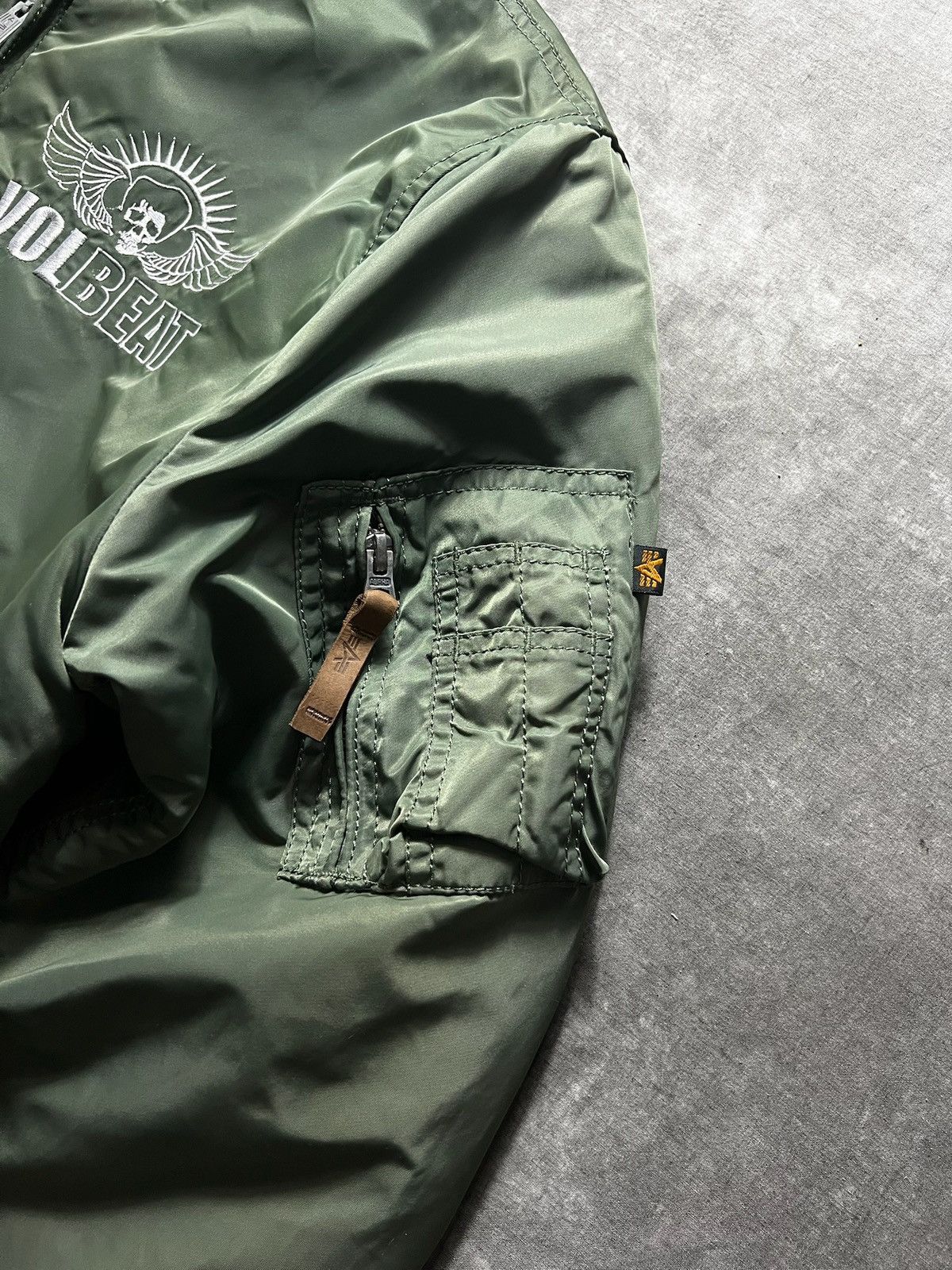Alpha Industries x Volbeat ma1 Bomber Jacket–Limited Edition