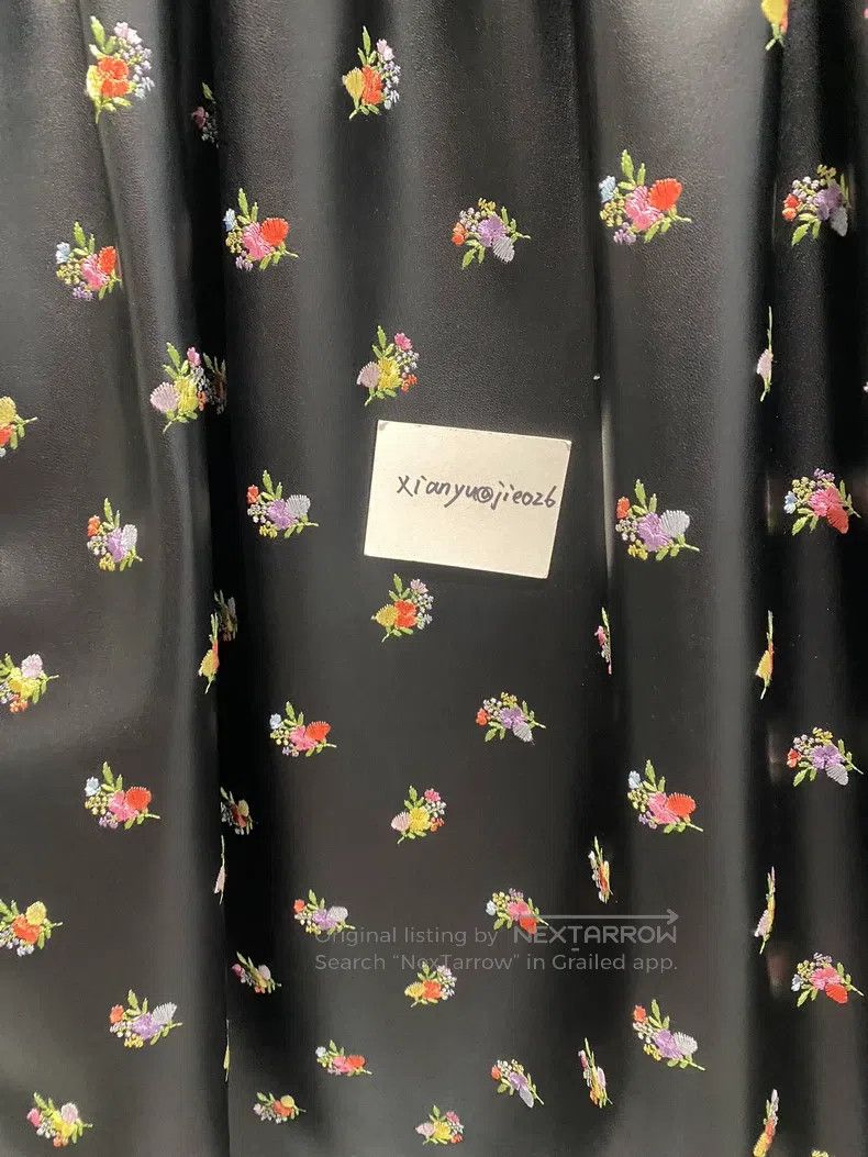Comme des Garcons Comme Des Garcons Embroidered leather skirt Size S / US 4 / IT 40 - 4 Thumbnail