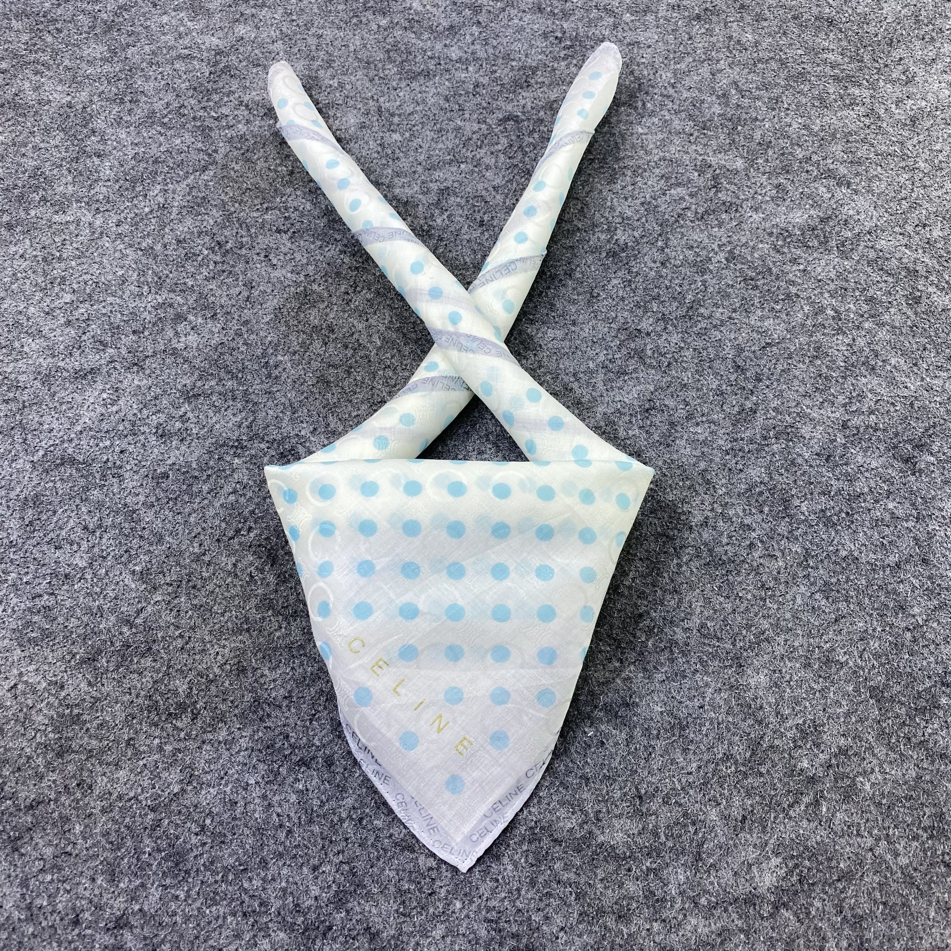 Celine Celine Handkerchief Neckerchief Bandana-B1765 Size ONE SIZE - 2 Thumbnail