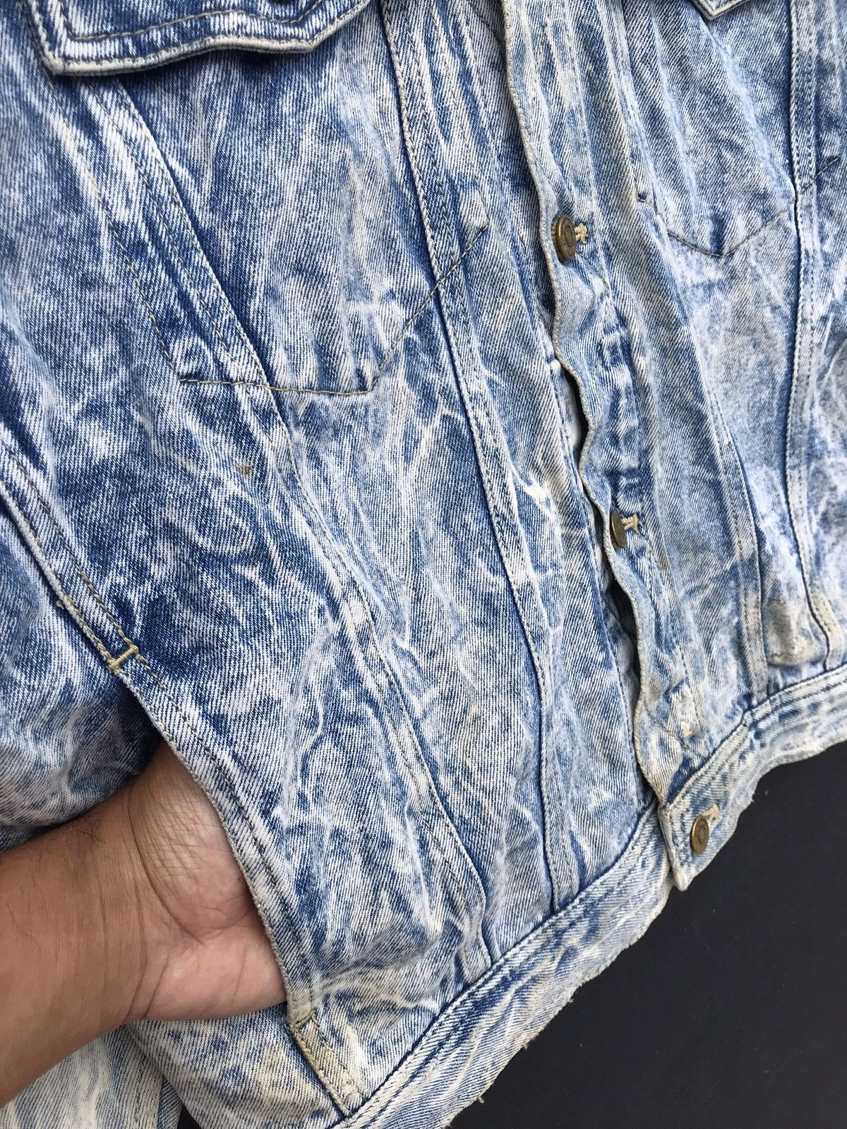 Vintage Japanese Brand Vintage Button Up denim Jacket Size US L / EU 52-54 / 3 - 5 Thumbnail