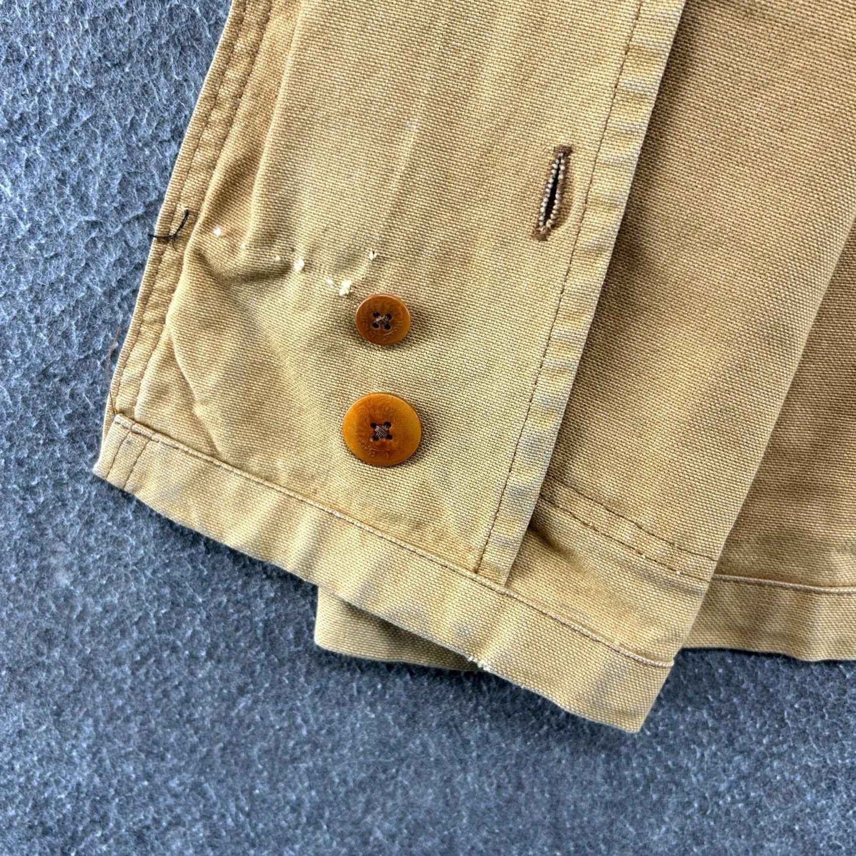 Vintage VINTAGE L.L. Bean Jacket Mens M Brown Canvas Cotton USA 70s 80s Chore Barn Coat Parka Size US M / EU 48-50 / 2 - 7 Thumbnail