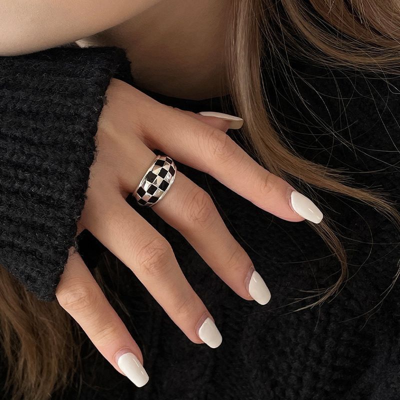 Jewelry Hip-hop Jewelry Rings Open Size Chrome Ring (Size 7-13) Size ONE SIZE - 2 Thumbnail