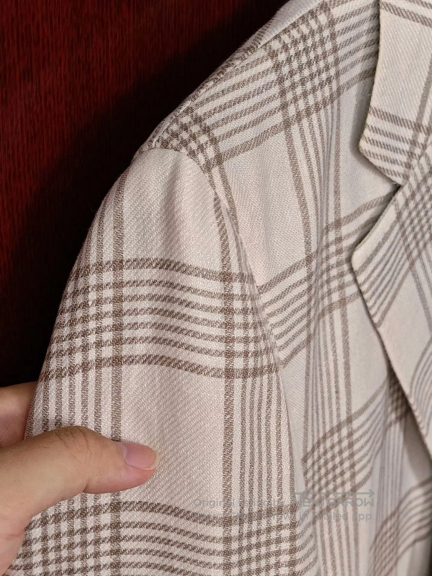 Ermenegildo Zegna Custom Italian Zegna Check Suit Jacket. Size US S / EU 44-46 / 1 - 3 Thumbnail