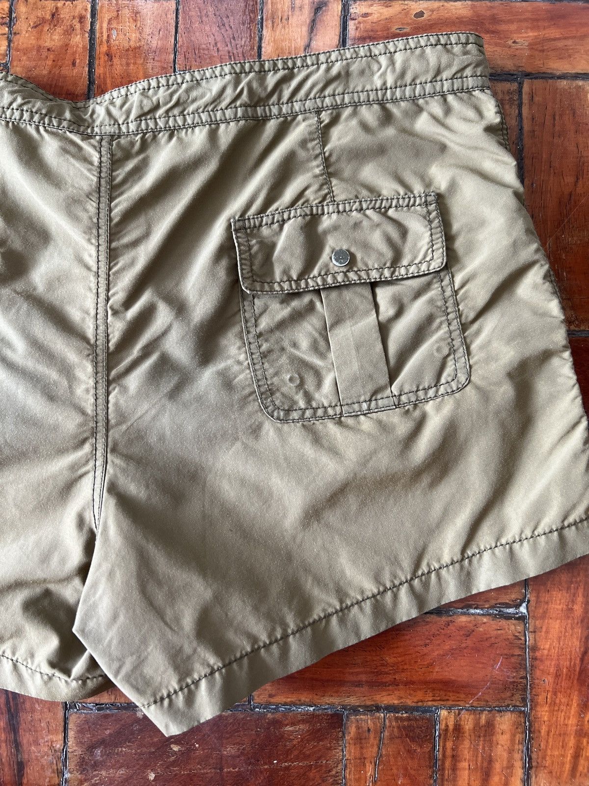 Hermes Hermes olive brown army shorts Size US 32 / EU 48 - 6 Thumbnail