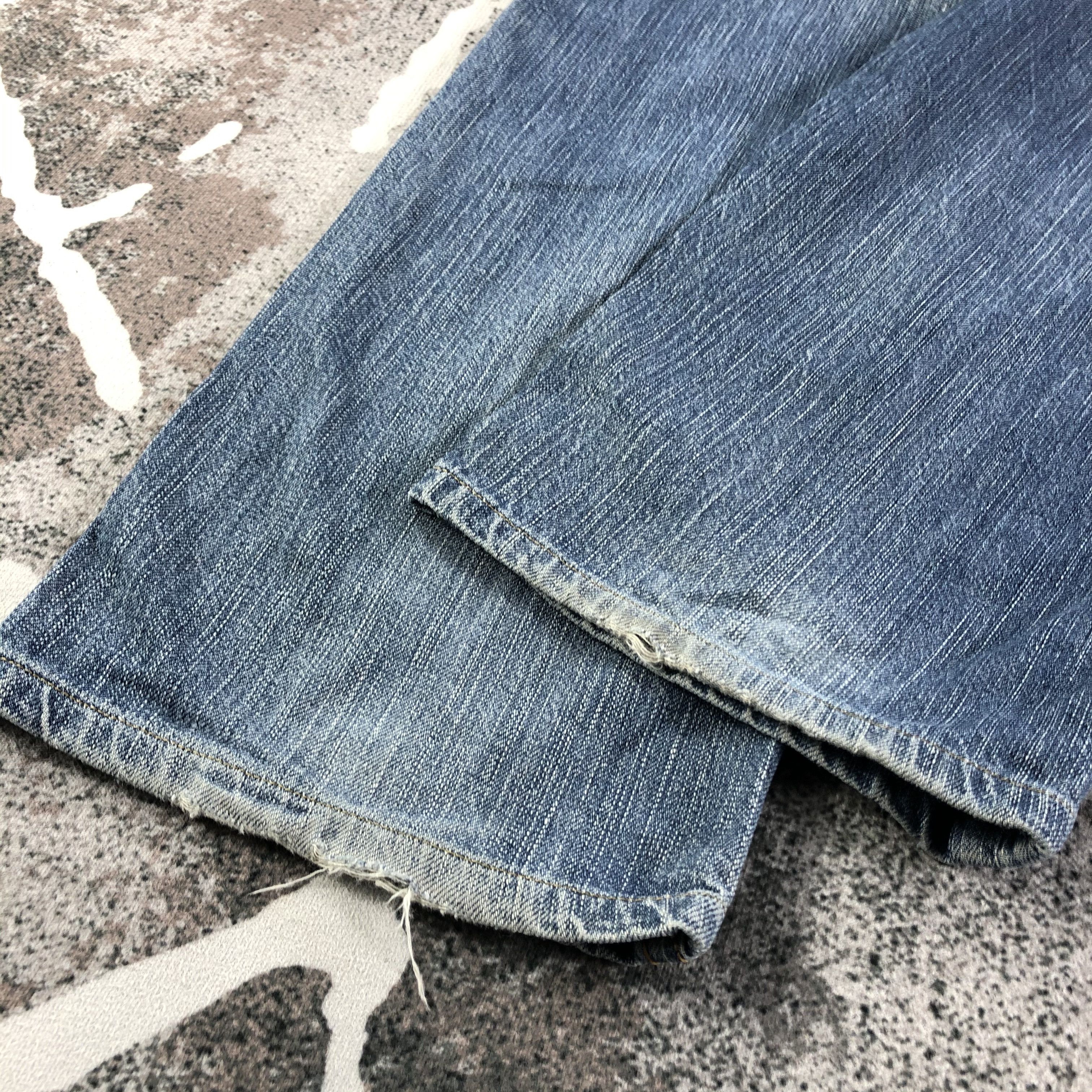Edwin Edwin XV Jeans Faded Blue Denim KJ1848 Size US 30 / EU 46 - 6 Thumbnail