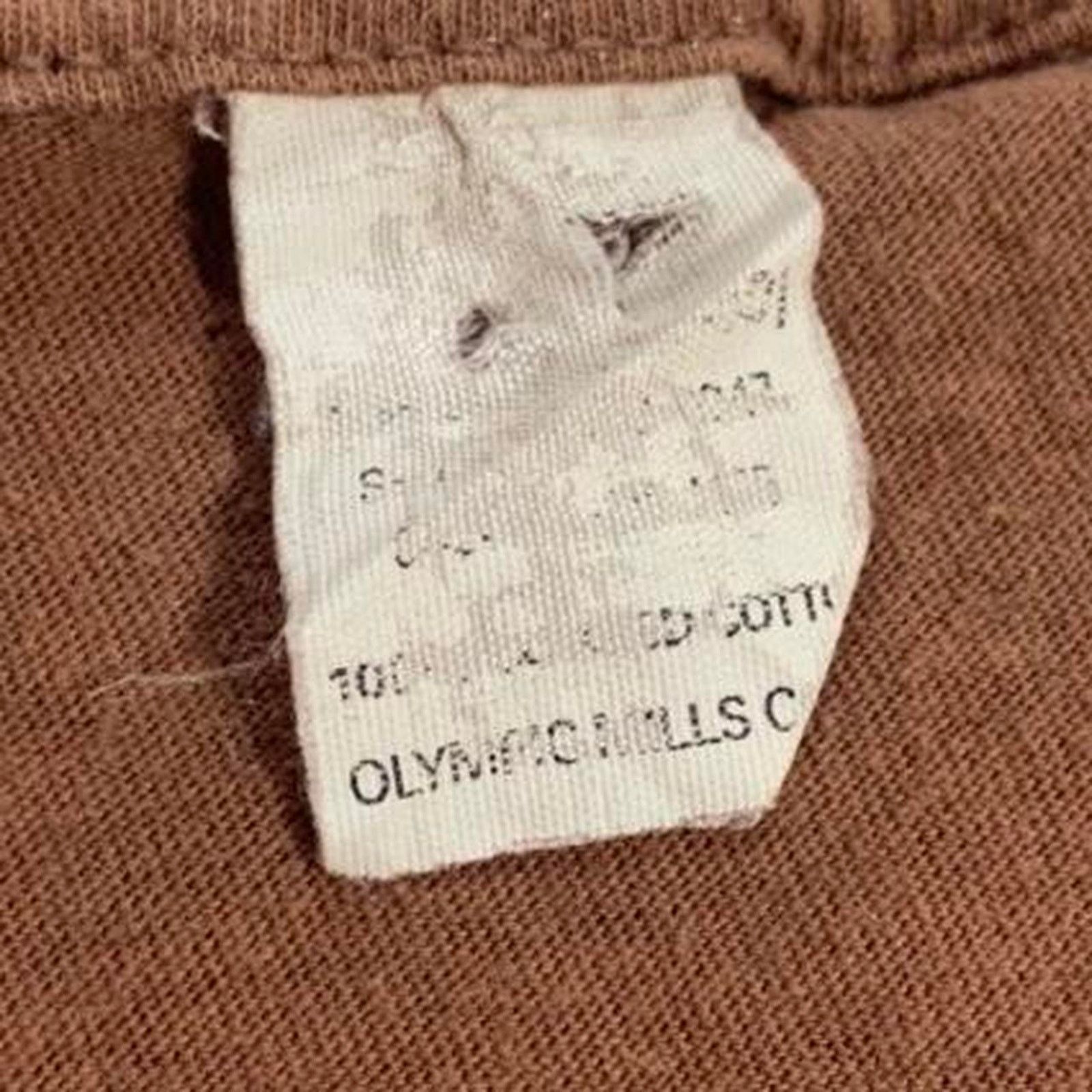 Fruit Of The Loom 90s single stitch blank tee Size US XL / EU 56 / 4 - 2 Thumbnail