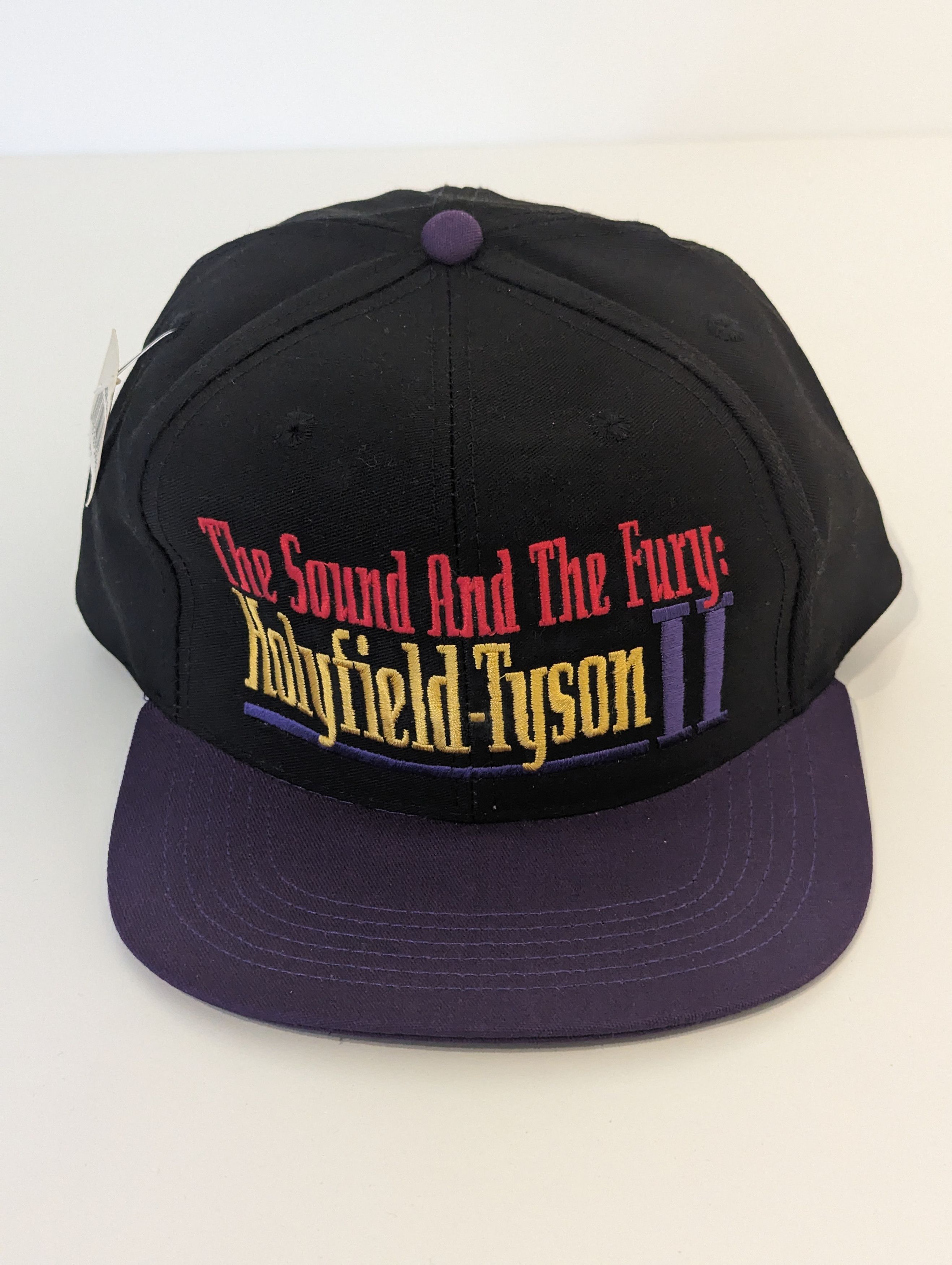 Vintage Vintage 1997 Holyfield Tyson 2 The Sound and the Fury Hat Size ONE SIZE - 2 Thumbnail