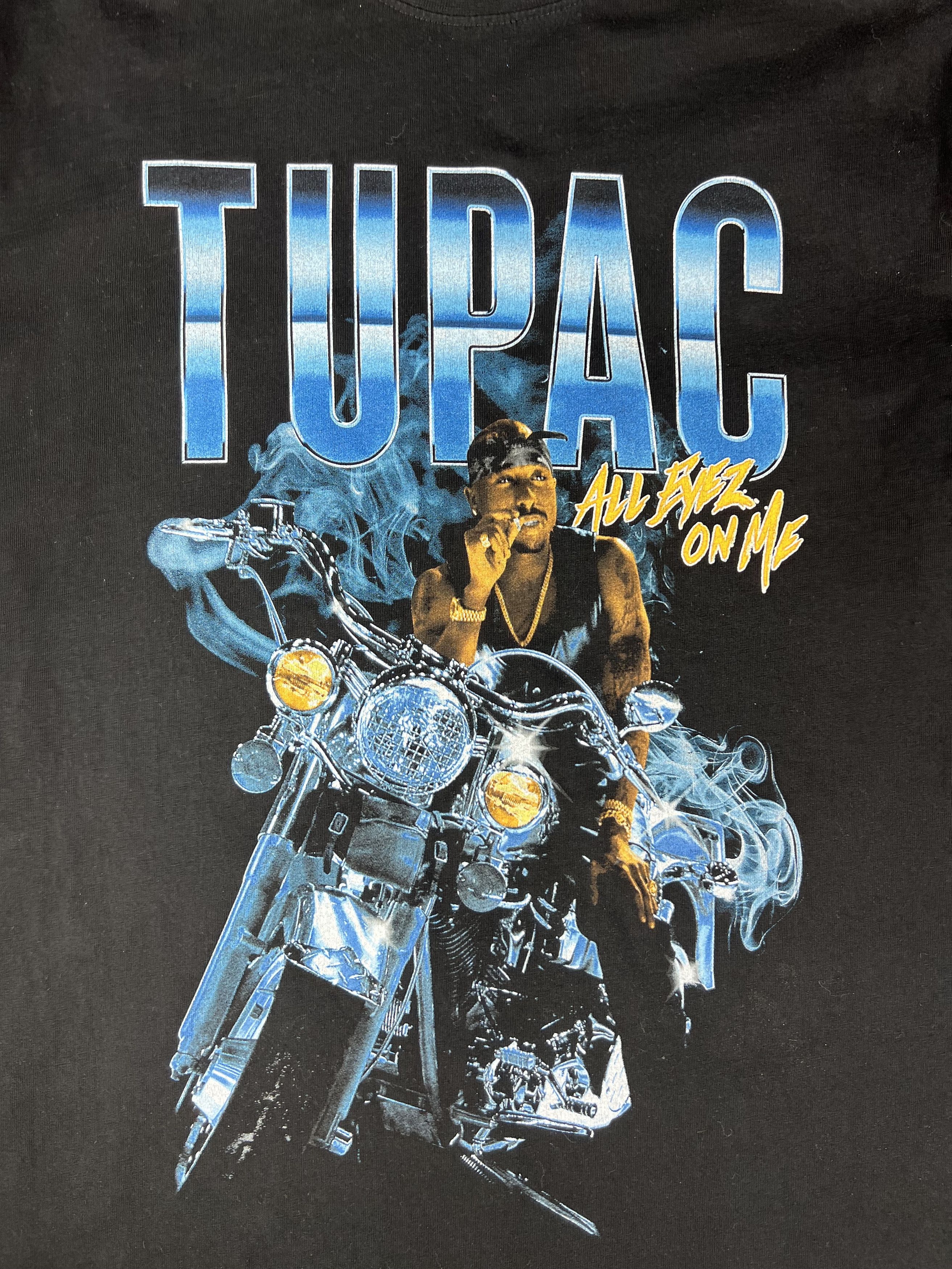 Rap Tees × Vintage Vintage Tupac 2Pac T-shirt Size US M / EU 48-50 / 2 - 3 Thumbnail