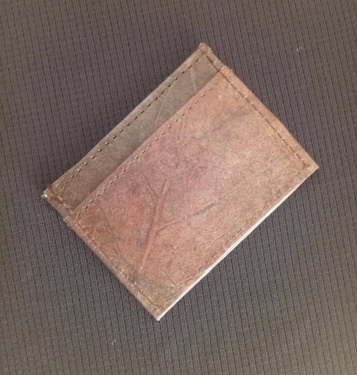 Other ECO SMART SLIM WALLET BROWN VEGAN LEAF LEATHER CARD HOLDER Size ONE SIZE - 7 Thumbnail