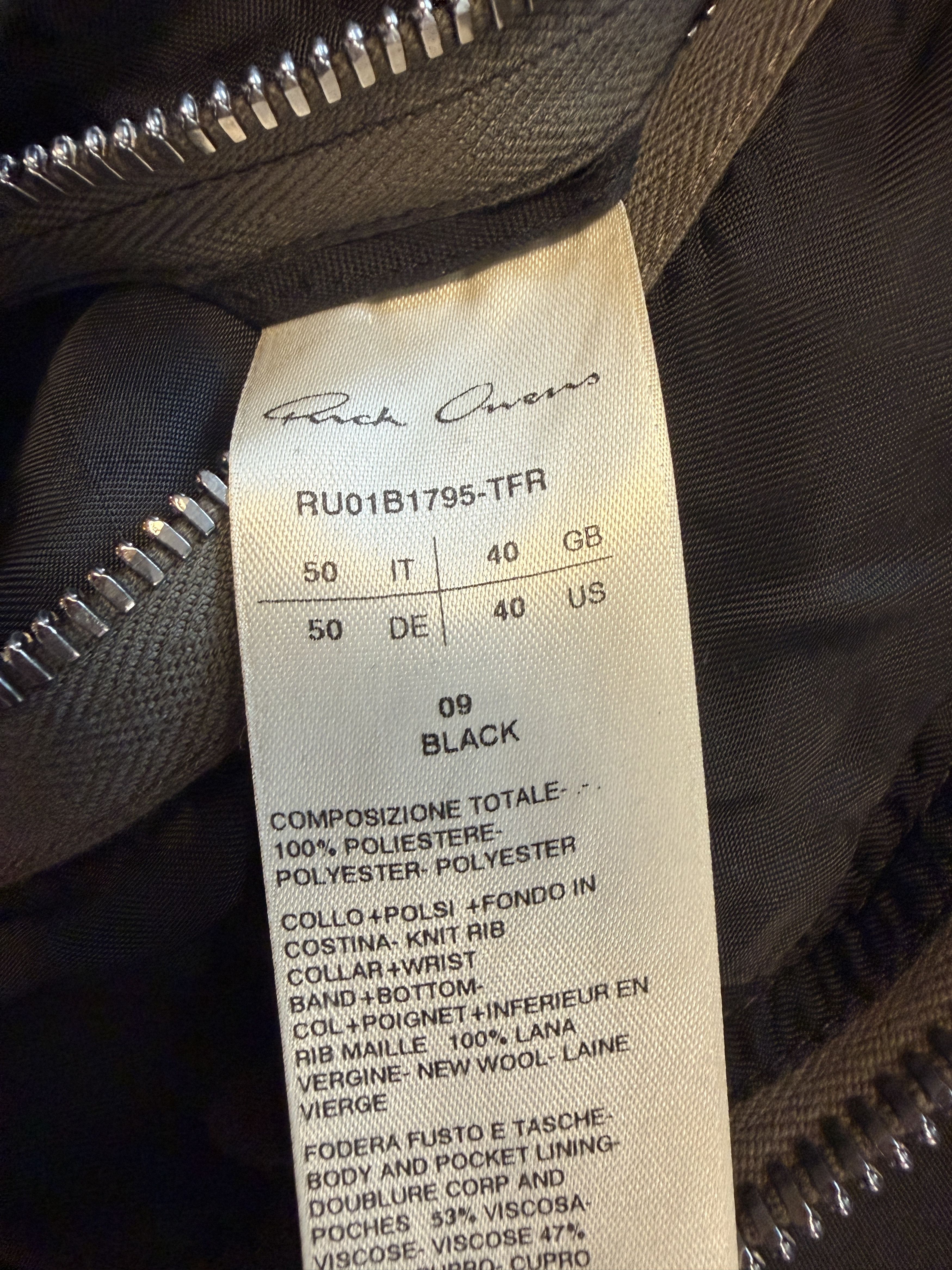 Rick Owens Rick Owens Bomber Jacket Size US XXL / EU 58 / 5 - 11 Thumbnail