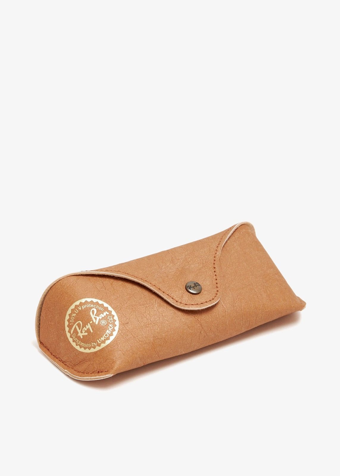 RayBan Ray-Ban Leather Sunglasses Case - Brown Vintage Size ONE SIZE - 1 Thumbnail