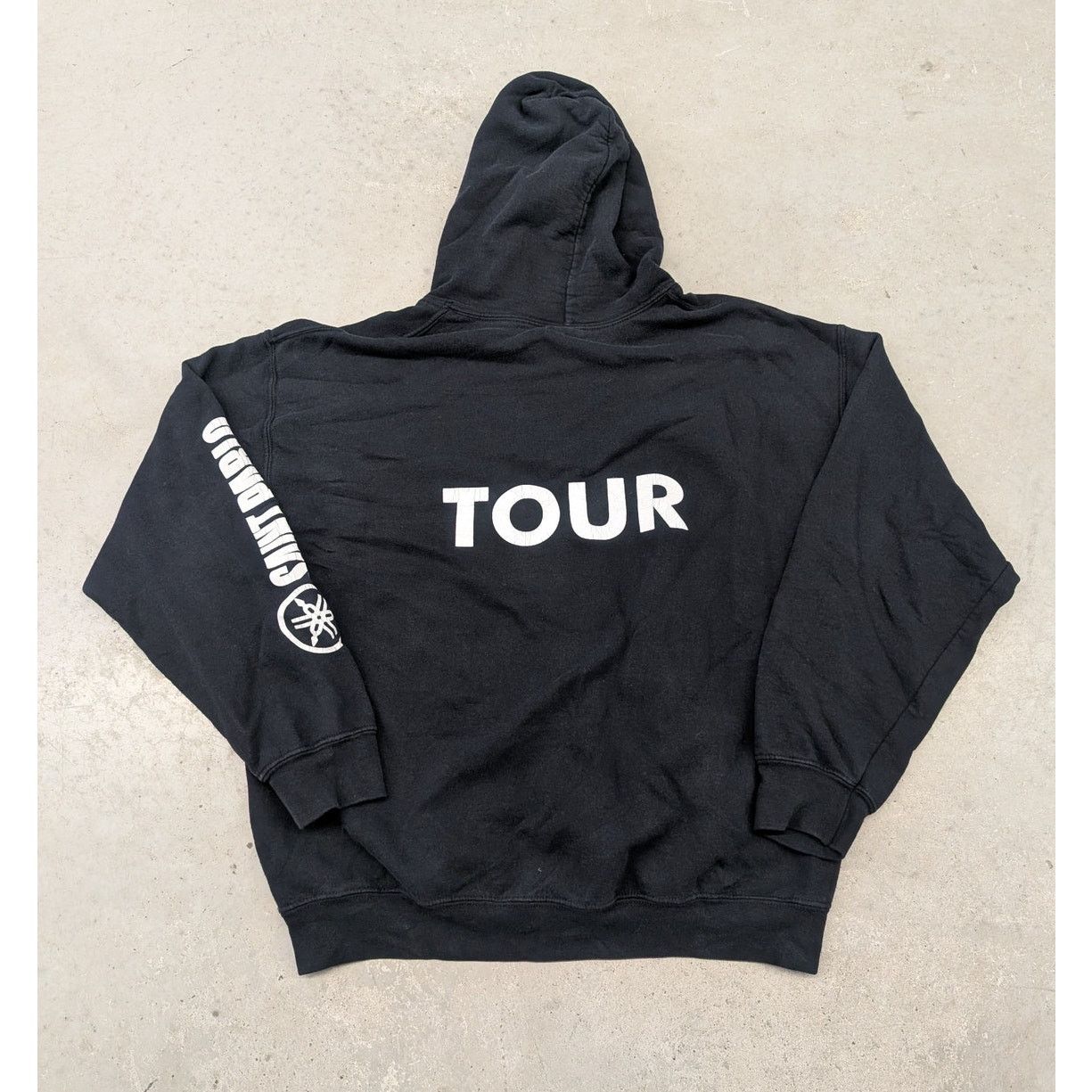 Band Tees × Gildan Kanye West Saint Pablo Tour Black & White Hoodie Size US L / EU 52-54 / 3 - 5 Thumbnail