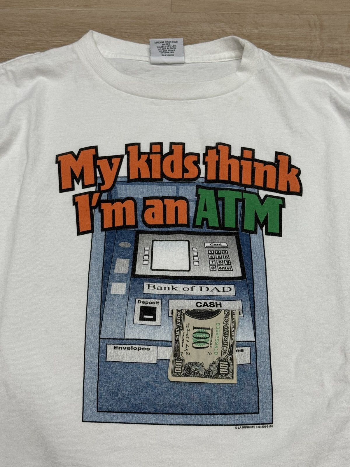 Vintage Vintage Funny ATM Tee Size US XXL / EU 58 / 5 - 2 Thumbnail