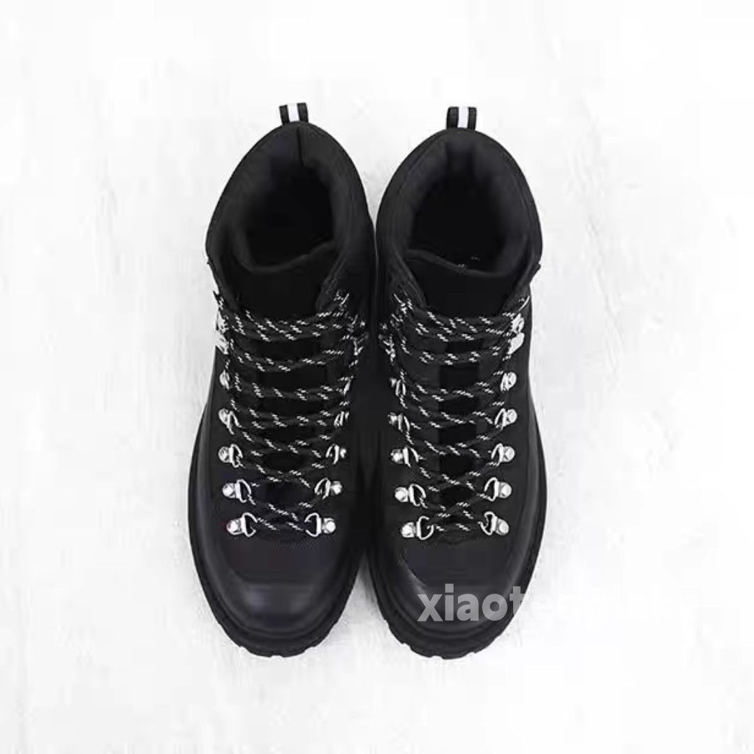 Vintage Unisex outdoor utility workwear hiking boots shoes Size US 12 / EU 45 - 3 Thumbnail