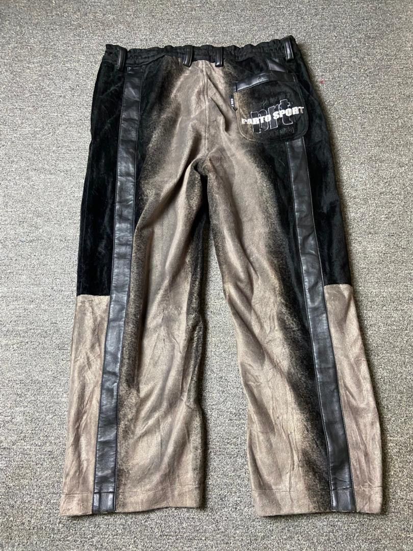 Japanese Brand Parto Sports Brand Velour Pants (177) Size US 36 / EU 52 - 2 Thumbnail