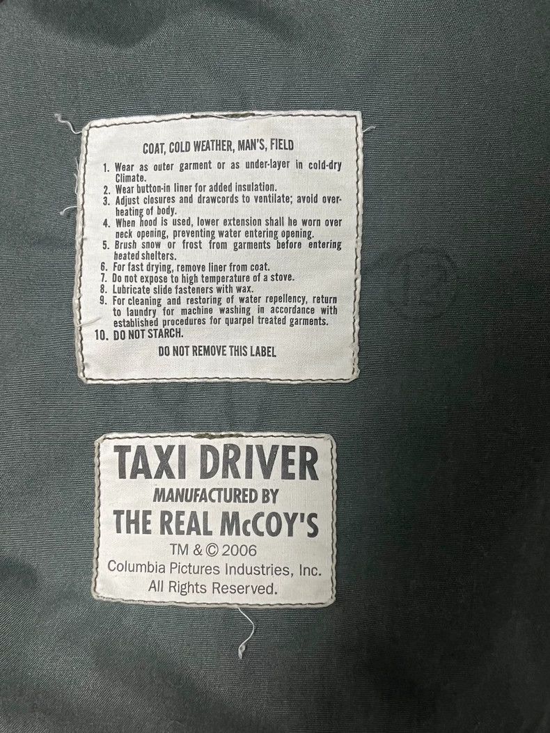 The Real McCoy's The Real McCoys s M65 Jacket, Taxi Driver Style Size US S / EU 44-46 / 1 - 5 Thumbnail