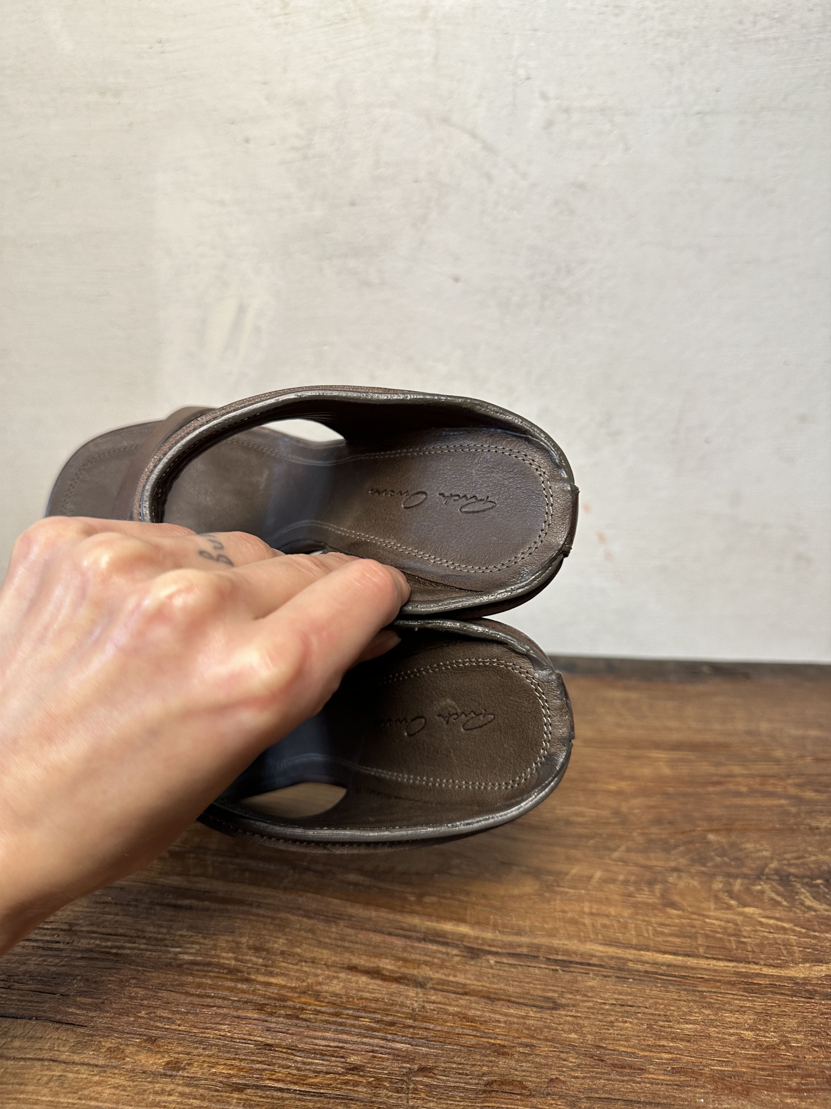 Rick Owens Rick Owens SS14 Vicious Ruhlmann Platform Sabot Size US 6.5 / IT 36.5 - 7 Thumbnail