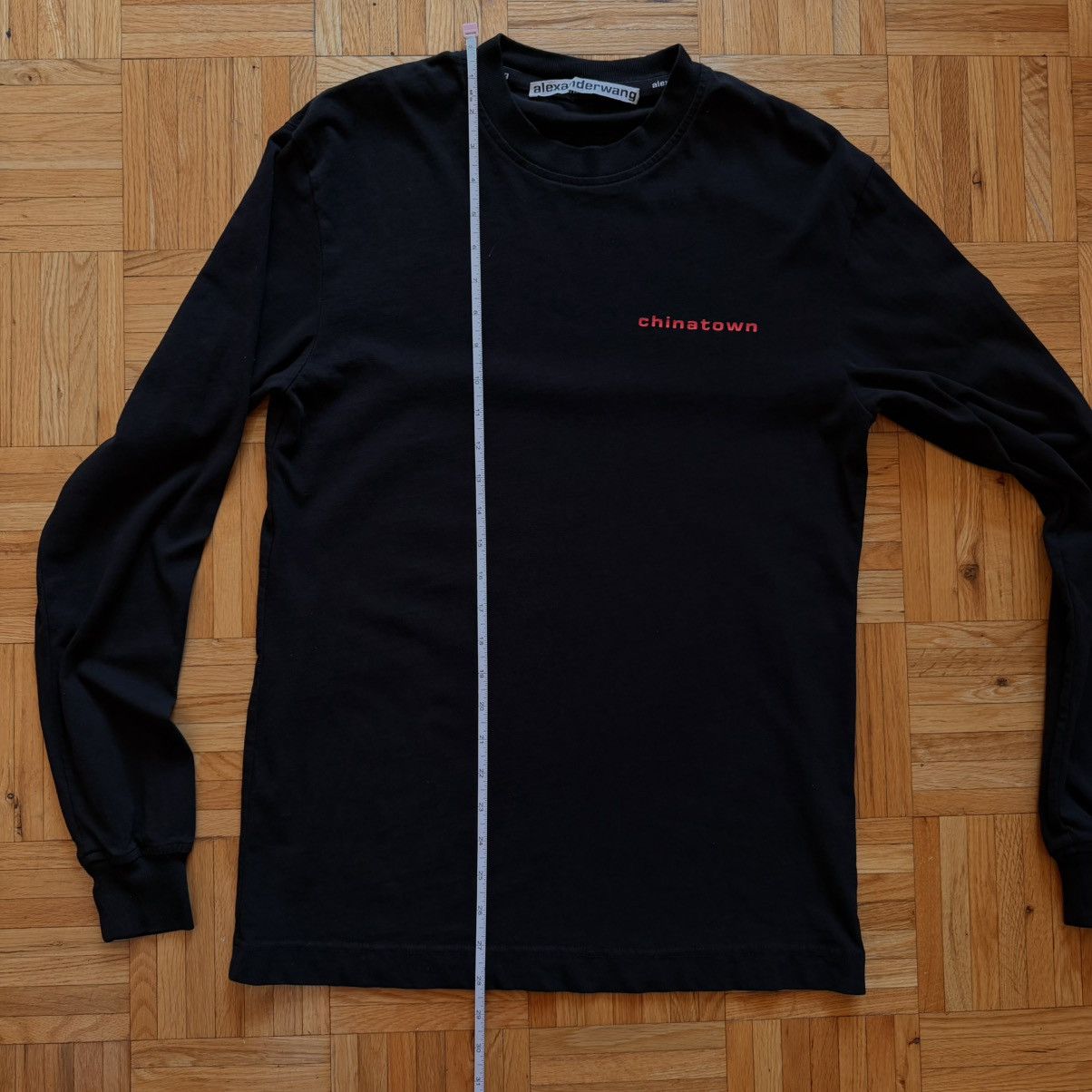 Alexander Wang Alexander Wang Chinatown Long Sleeve Tee Black XS Size US XS / EU 42 / 0 - 4 Thumbnail