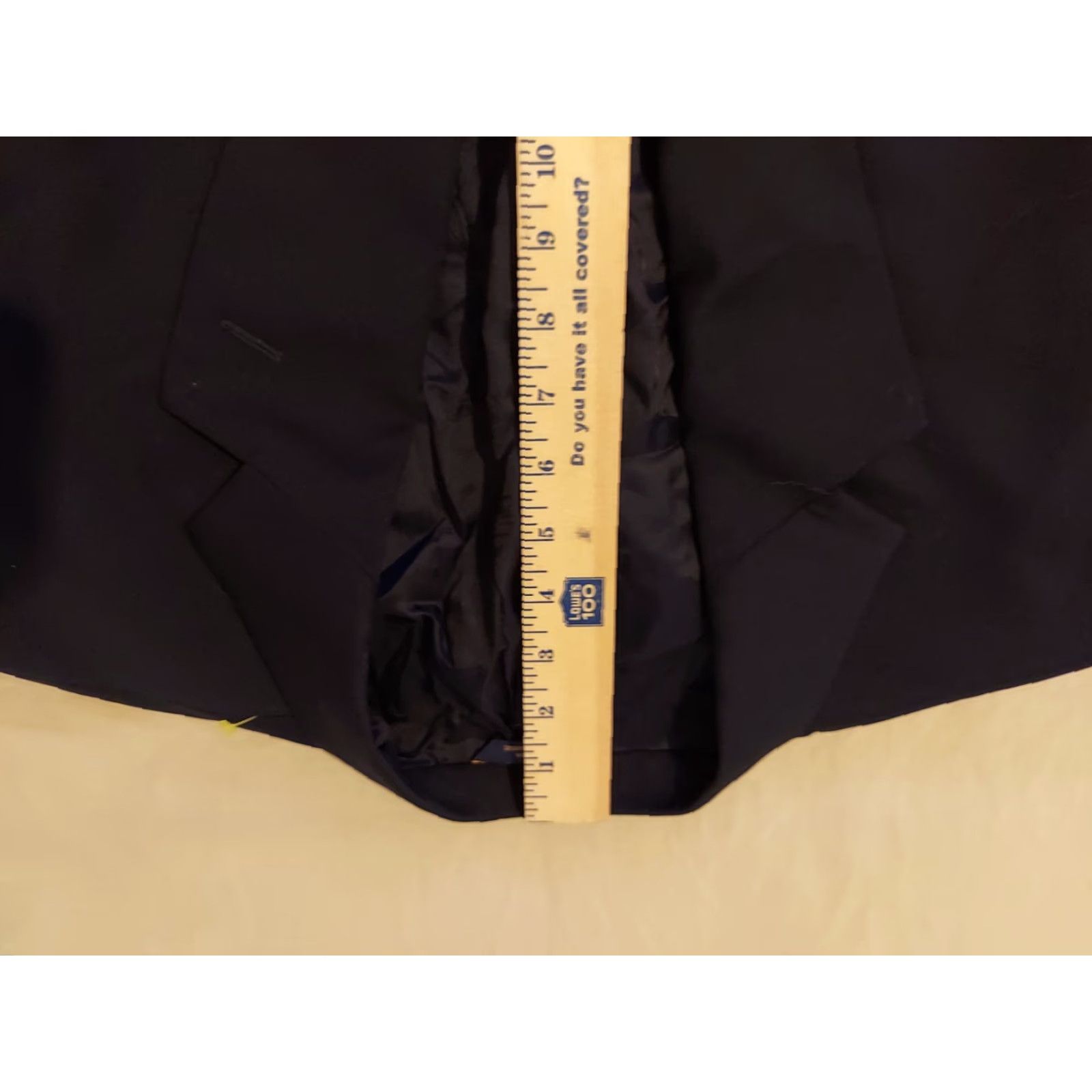 Brooks Brothers VINTAGE Brooks Brothers Mens Wool Jacket Blazer 48R Black Wool Blazer 2 Piece Mens Black 48R Size 48R - 5 Thumbnail