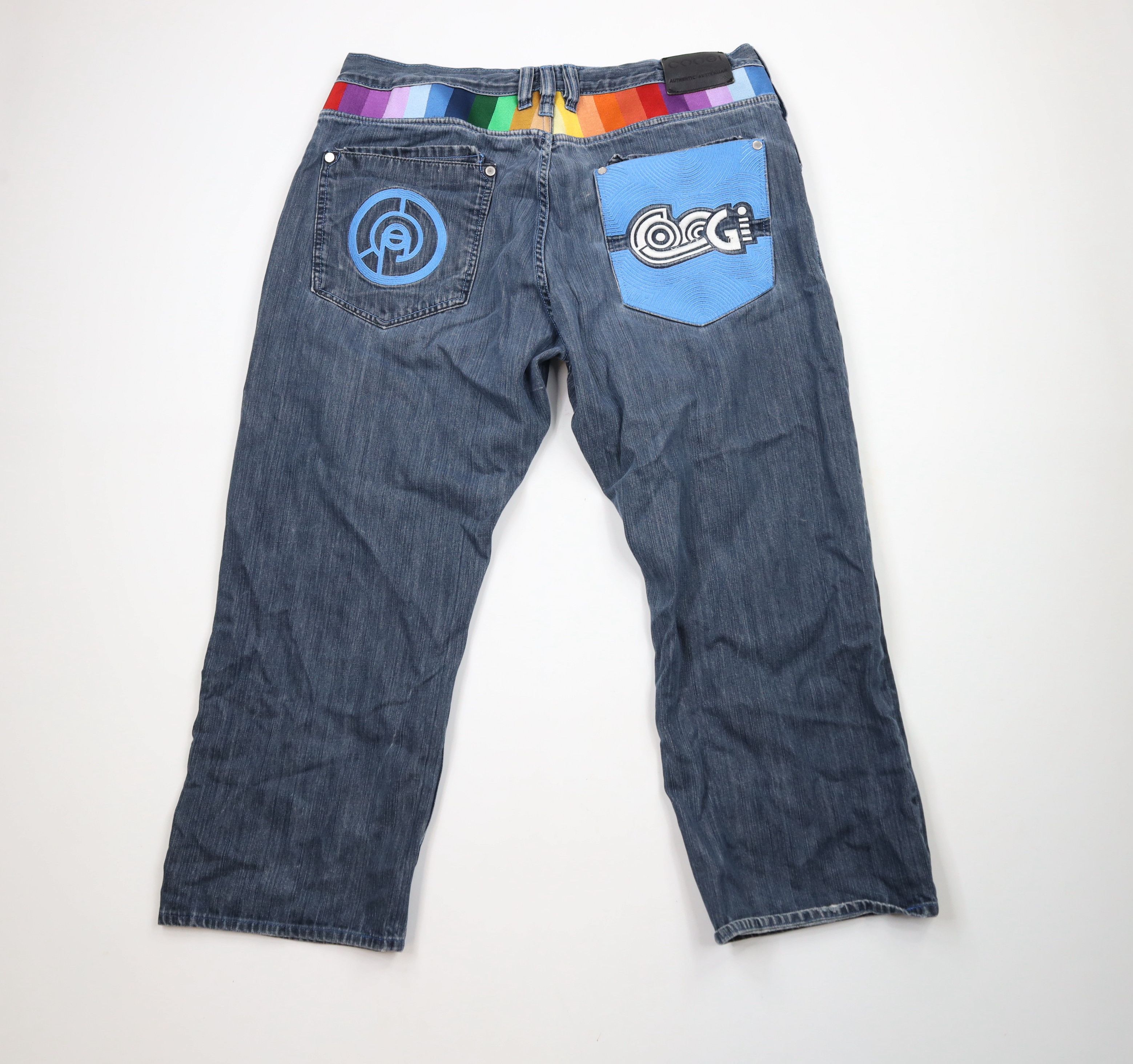Coogi × Vintage Vintage Y2K Coogi Baggy Fit Wide Leg Denim Jeans Size US 40 / EU 56 - 12 Thumbnail
