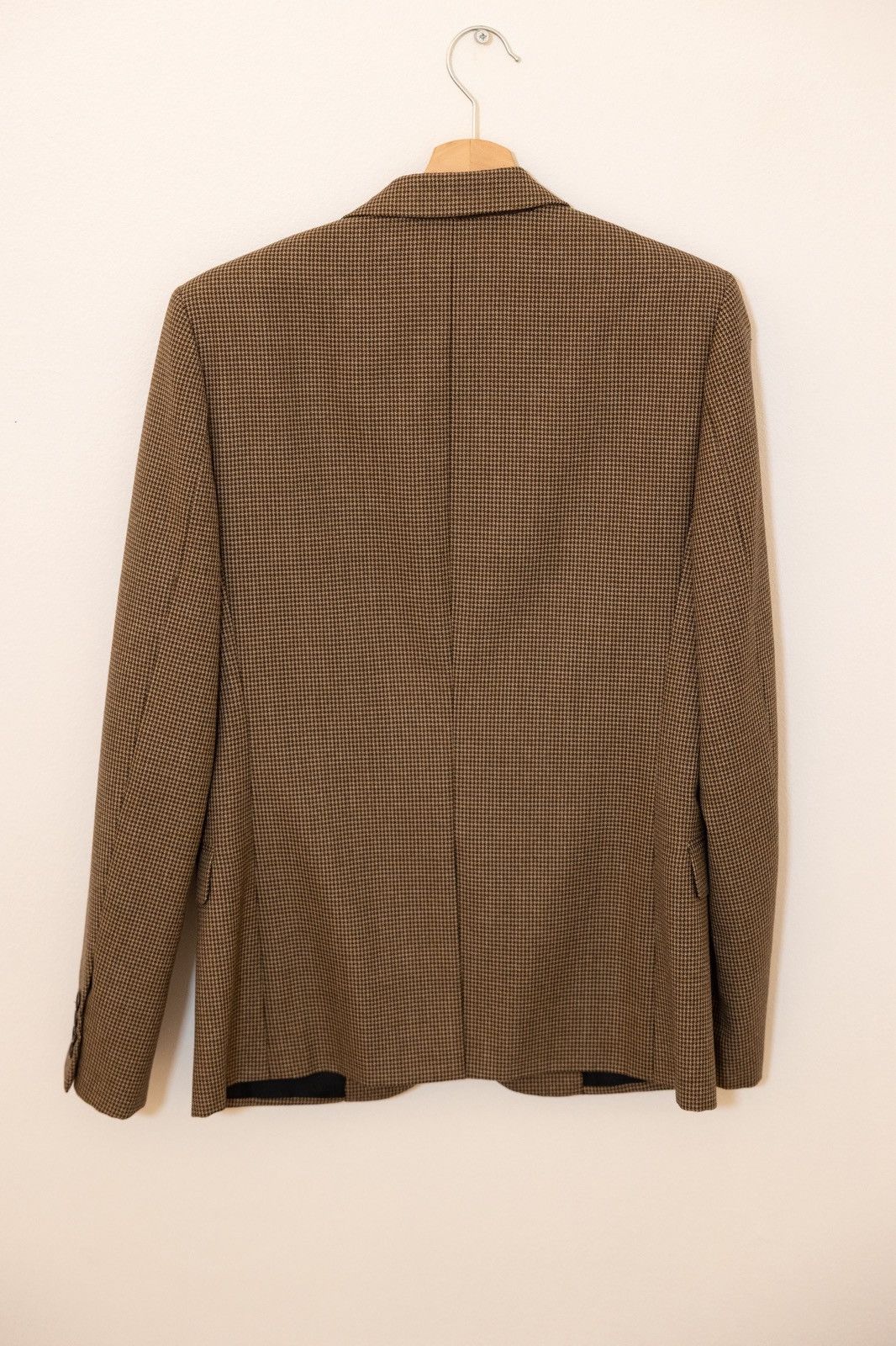 Saint Laurent Paris Saint Laurent by Hedi Slimane FW14 Houndstooth Blazer Size 44S - 4 Thumbnail