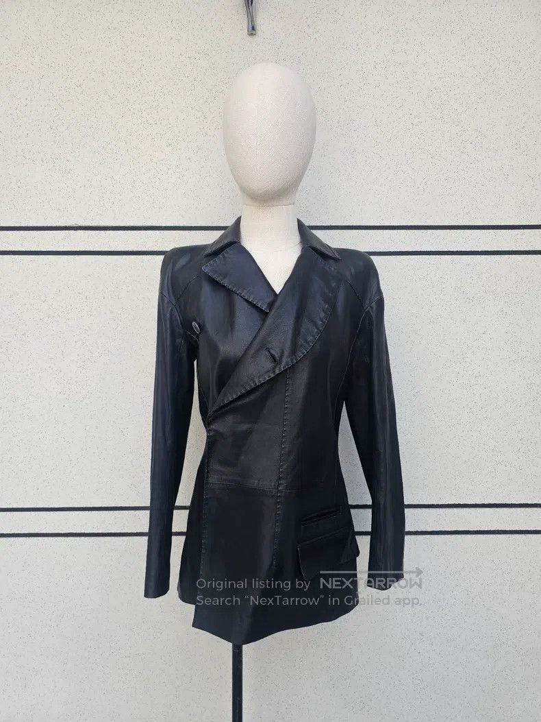 Other Haider Ackermann Leather Jacket Size XS / US 0-2 / IT 36-38 - 2 Thumbnail