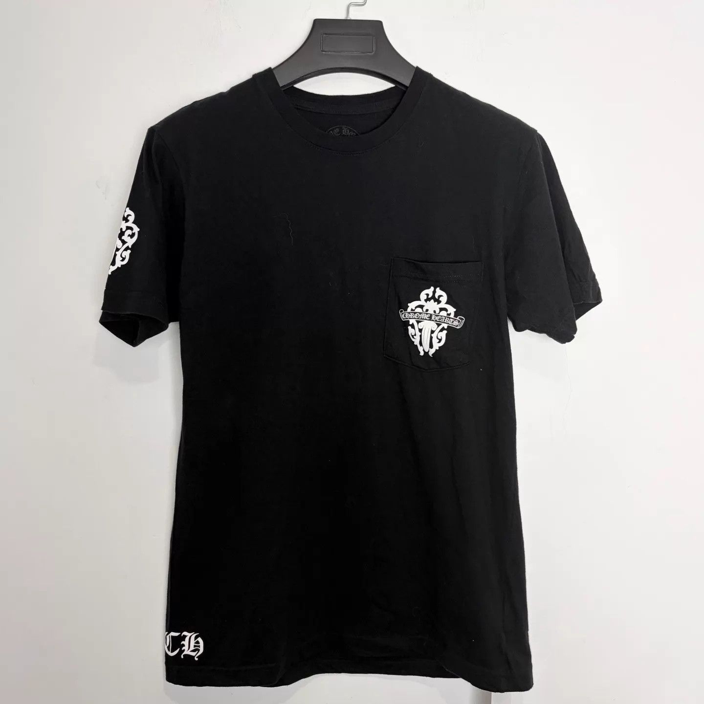 Chrome Hearts Chrome Hearts Black Spine Sword Print M Short Sleeve Tee Size US M / EU 48-50 / 2 - 1 Thumbnail